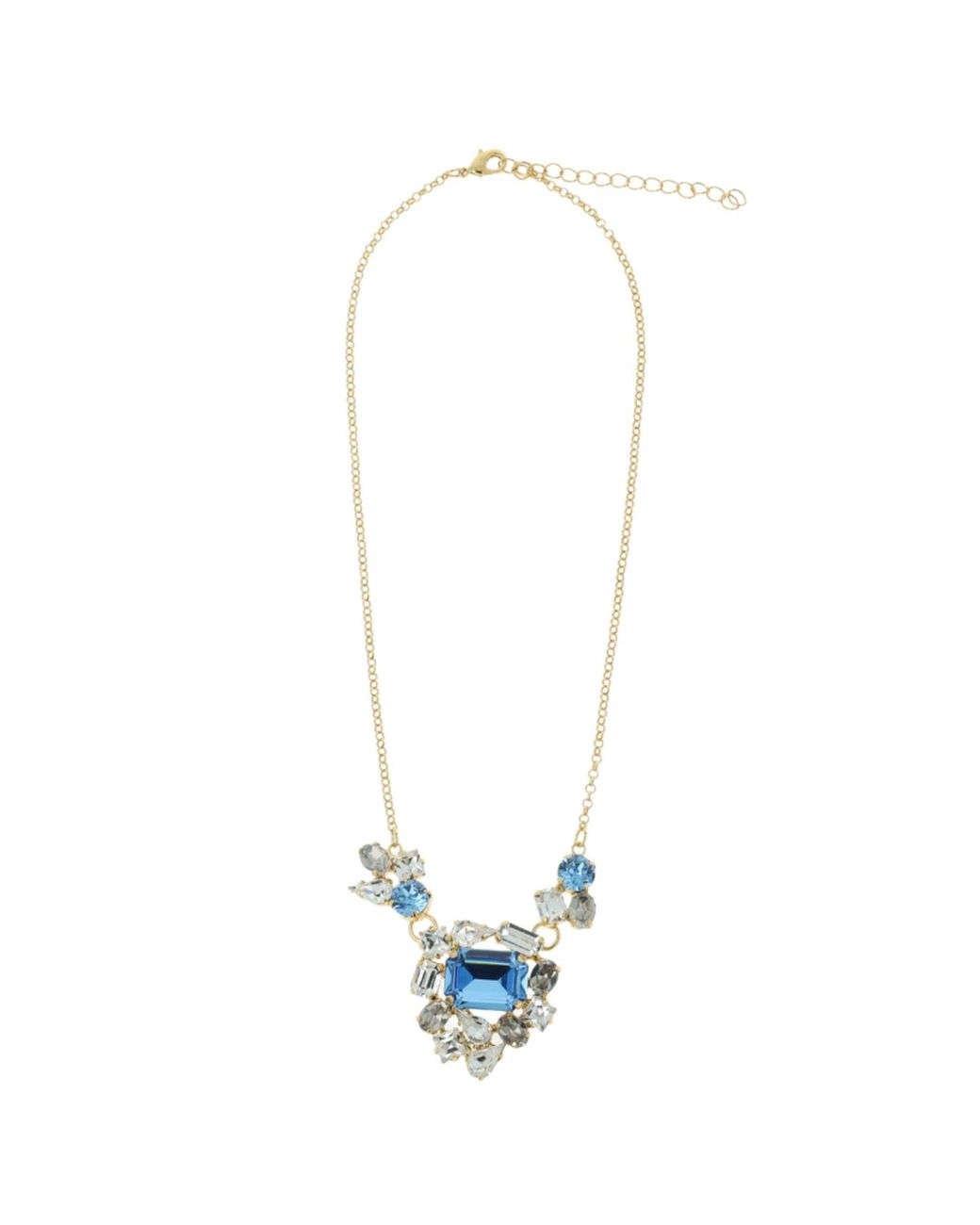 Otazu Blue Neutrals Satin Necklace