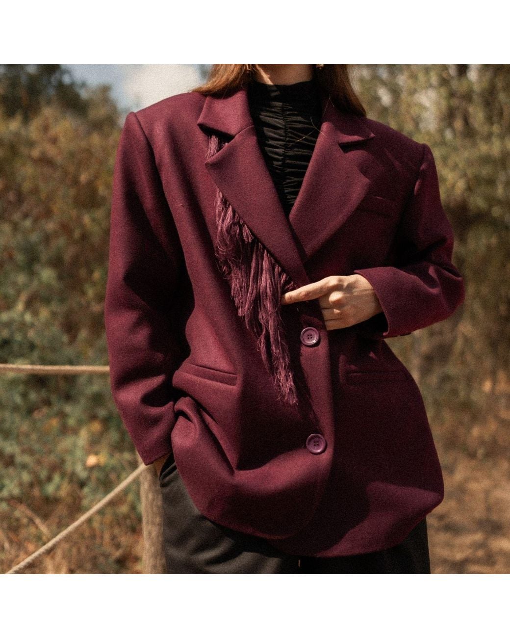 Thisisu Collection Purple Liza Jacket
