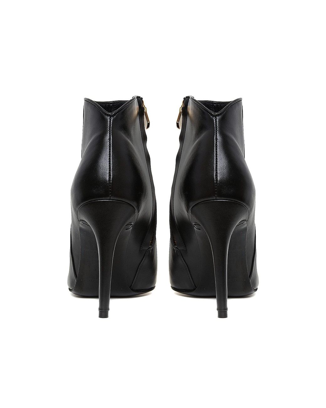 Ginissima Black Sara Ankle Boots Natural Leather