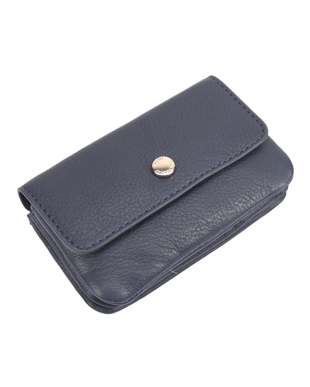 Paul Costelloe Blue Isla Leather Purse