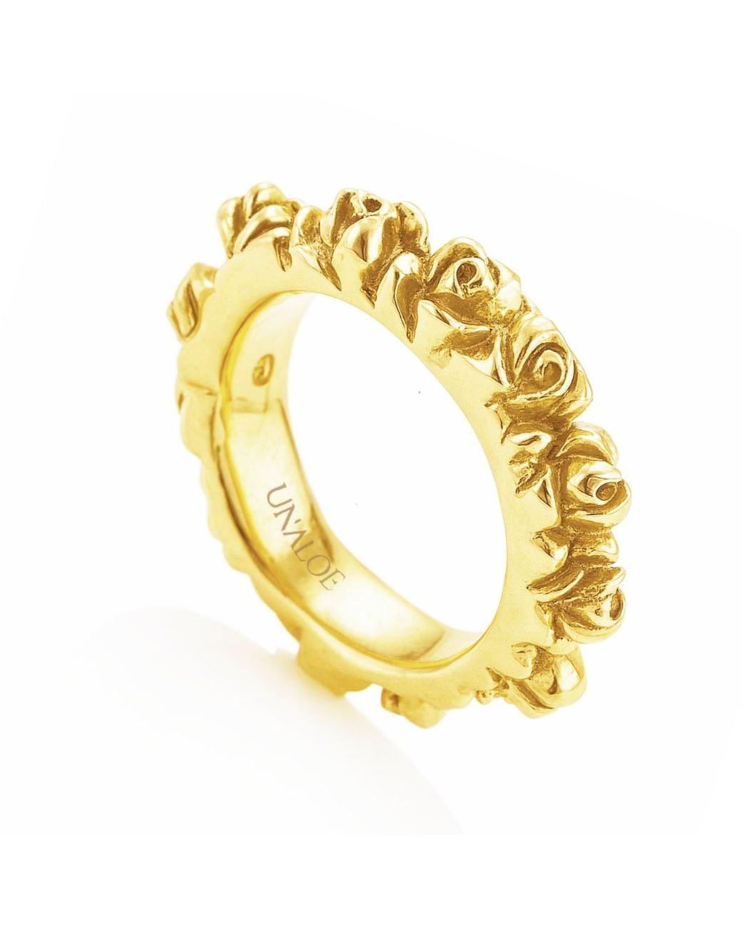 Unaloe Metallic Coronet Ring