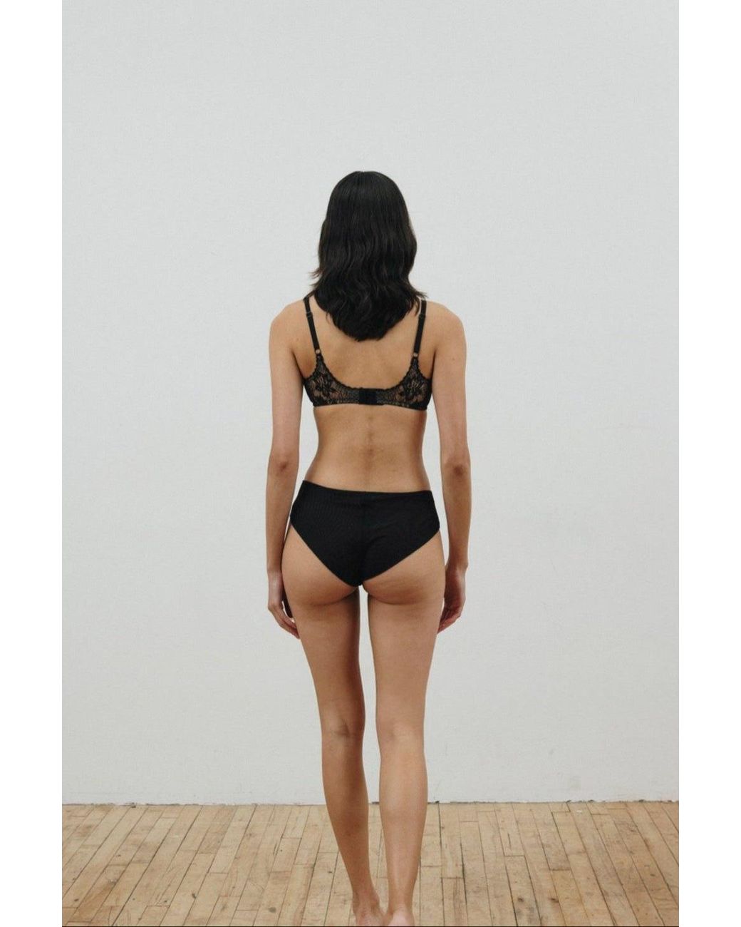 Verdant Intimates Brown Capsule Scoop Bra