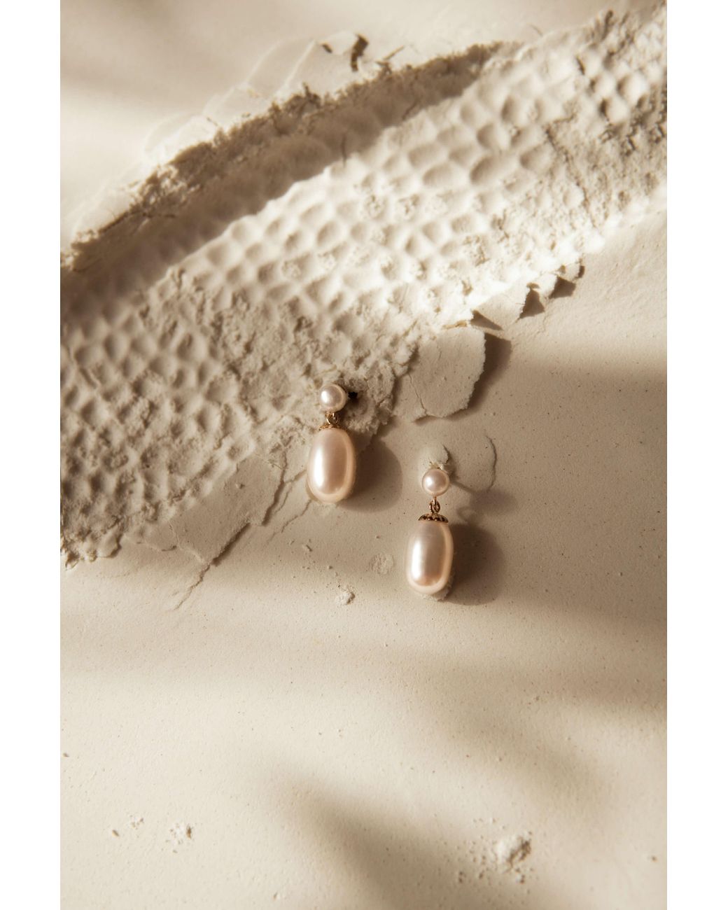 Katy Faye Metallic Mia Pearl Necklace