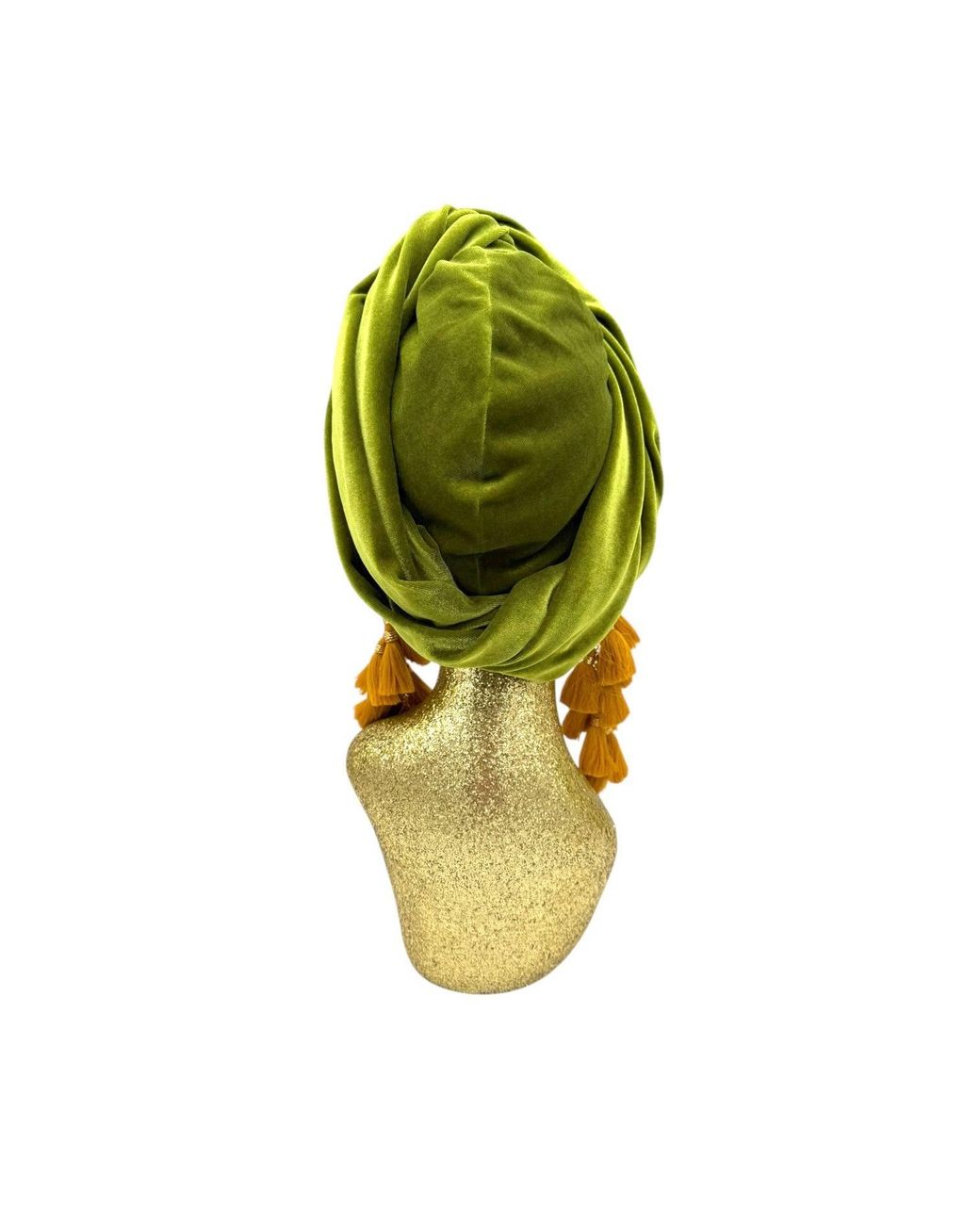 Julia Clancey Yellow Poodle Chacha Turban