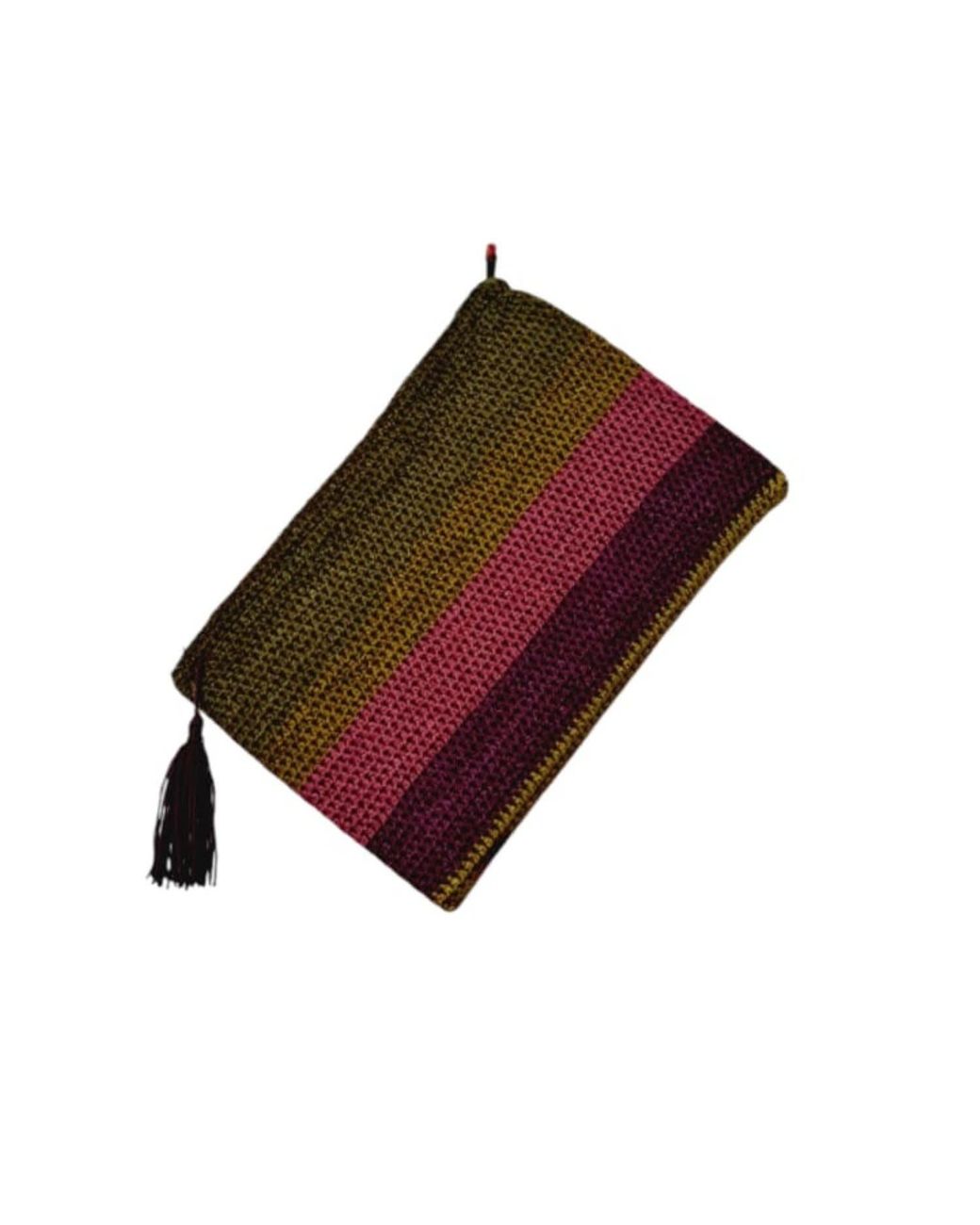 Springmoonatelier Red Christmas Pouch Handbag