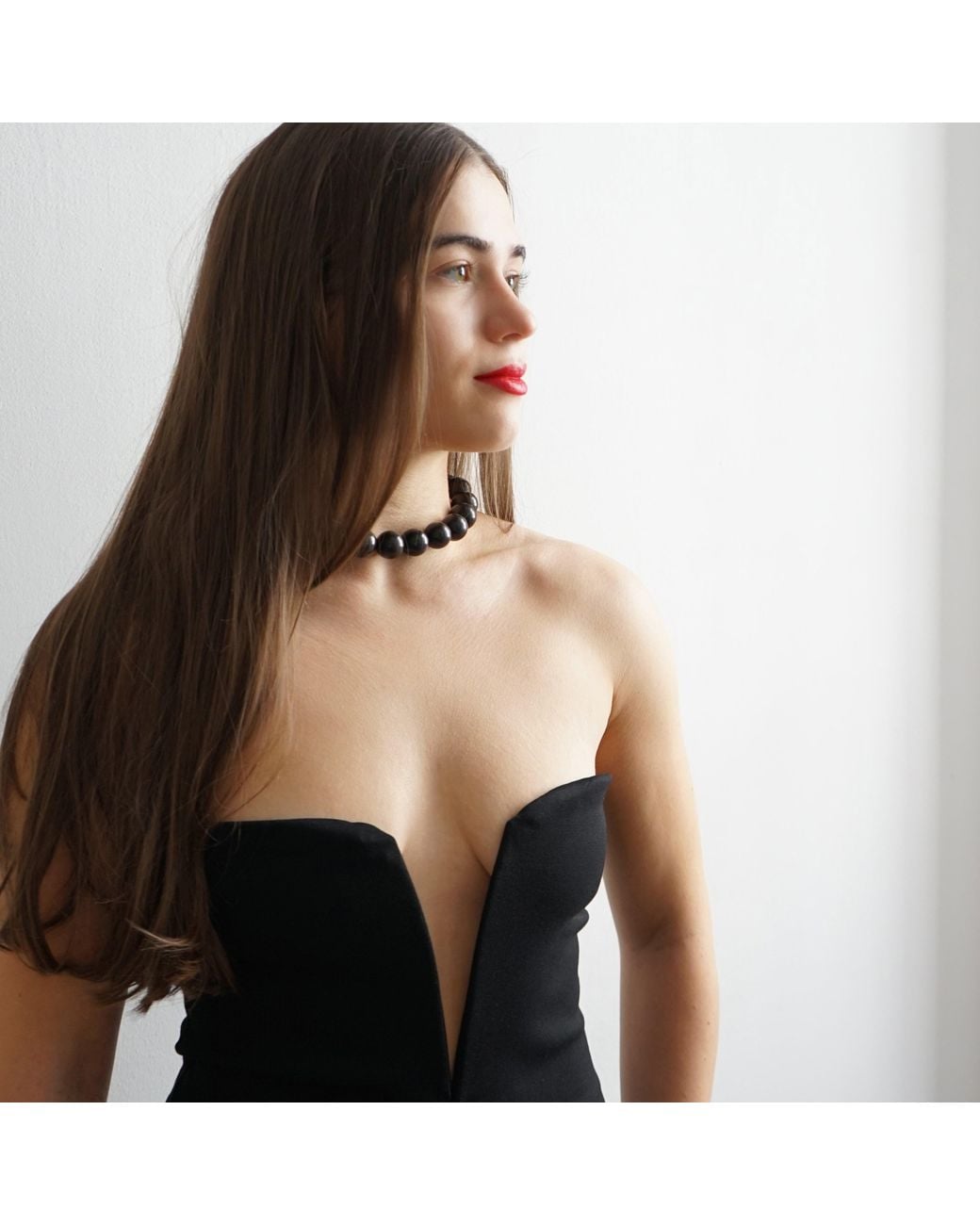 Smilla Brav Black Necklace Cleo