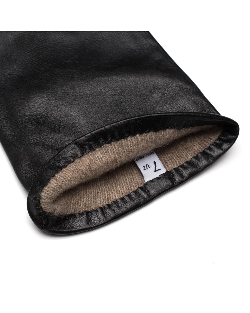 1861 Glove Manufactory Black Marsala Long