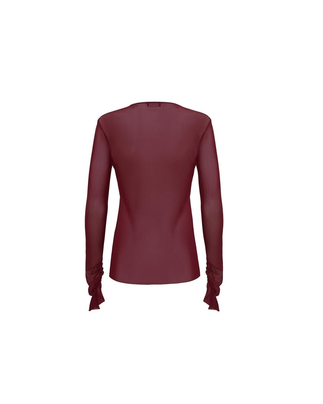 Audrey Vallens Pink Mesh Top