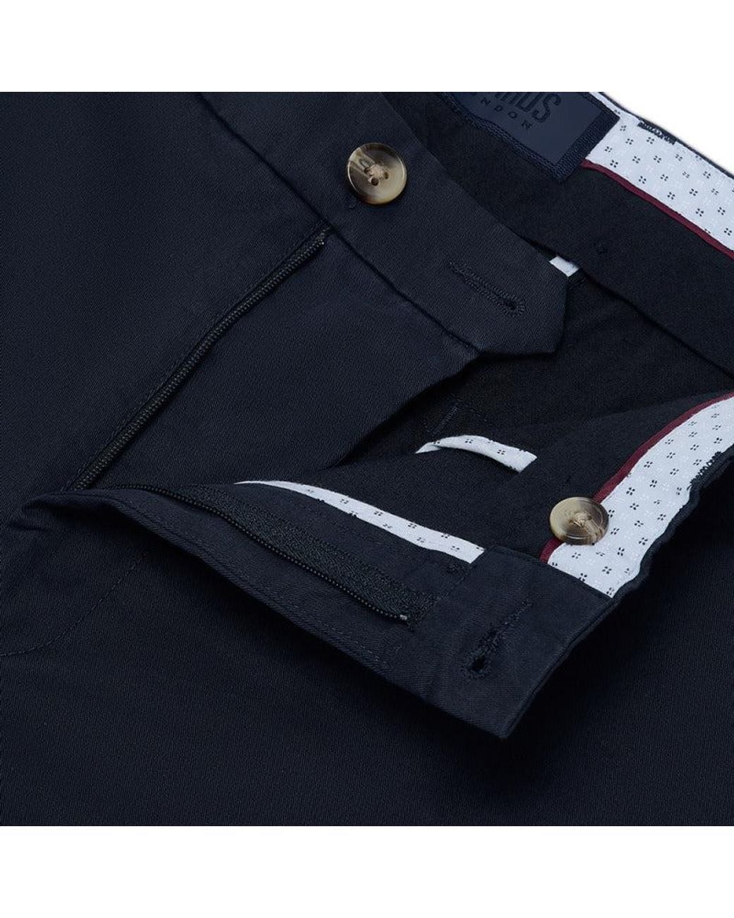 Guards London Blue Tailored Chinos for men
