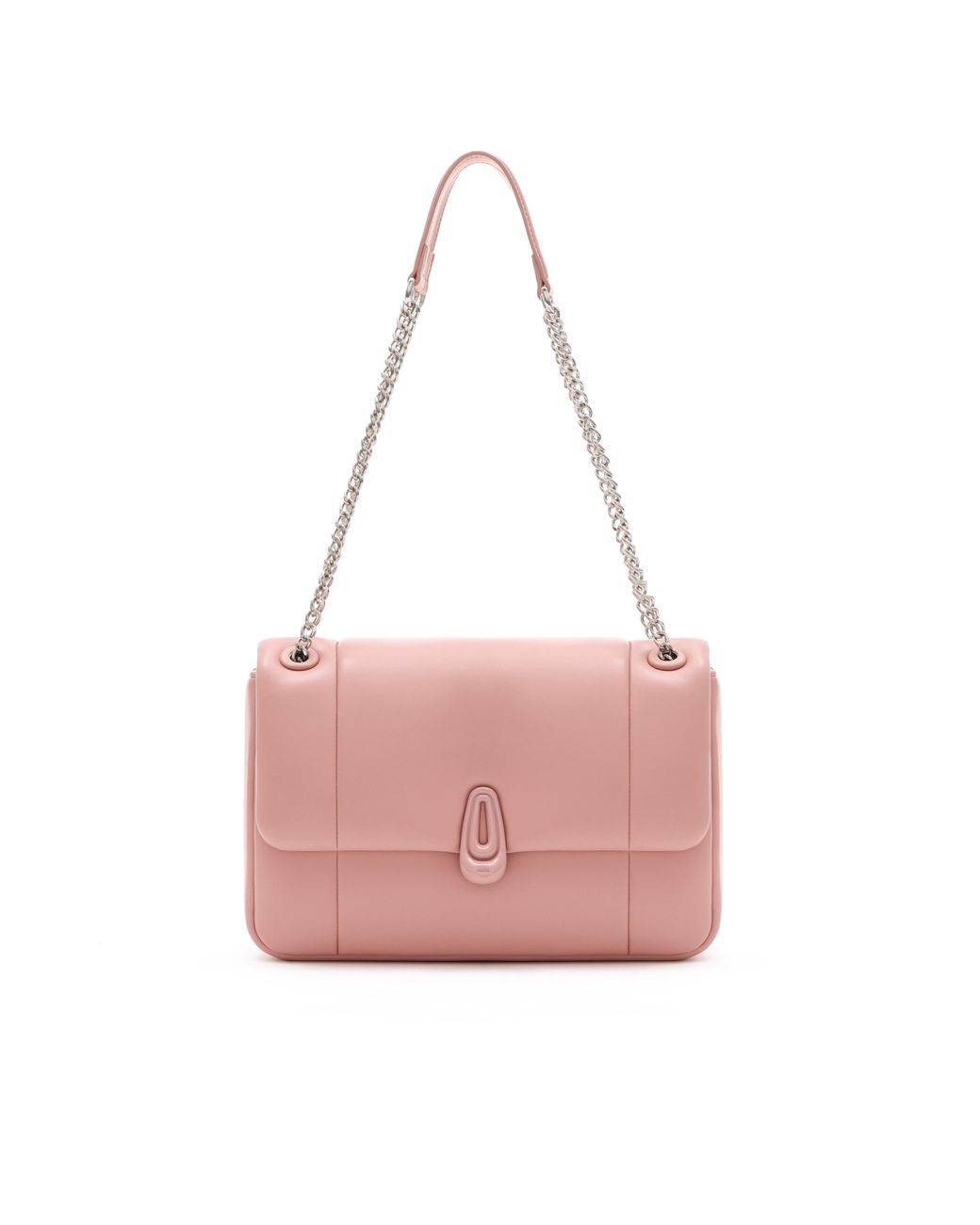 Amy Lynn Pink Dallas Square Chain Bag