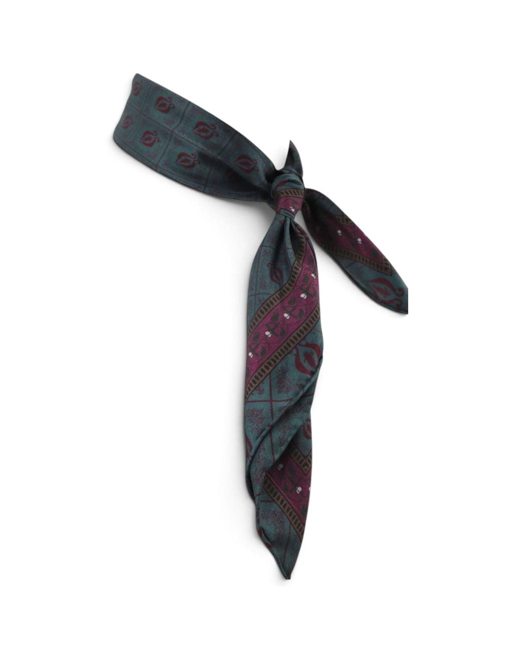 Monzlapur New York Black Diamond Sea Horse Small Scarf