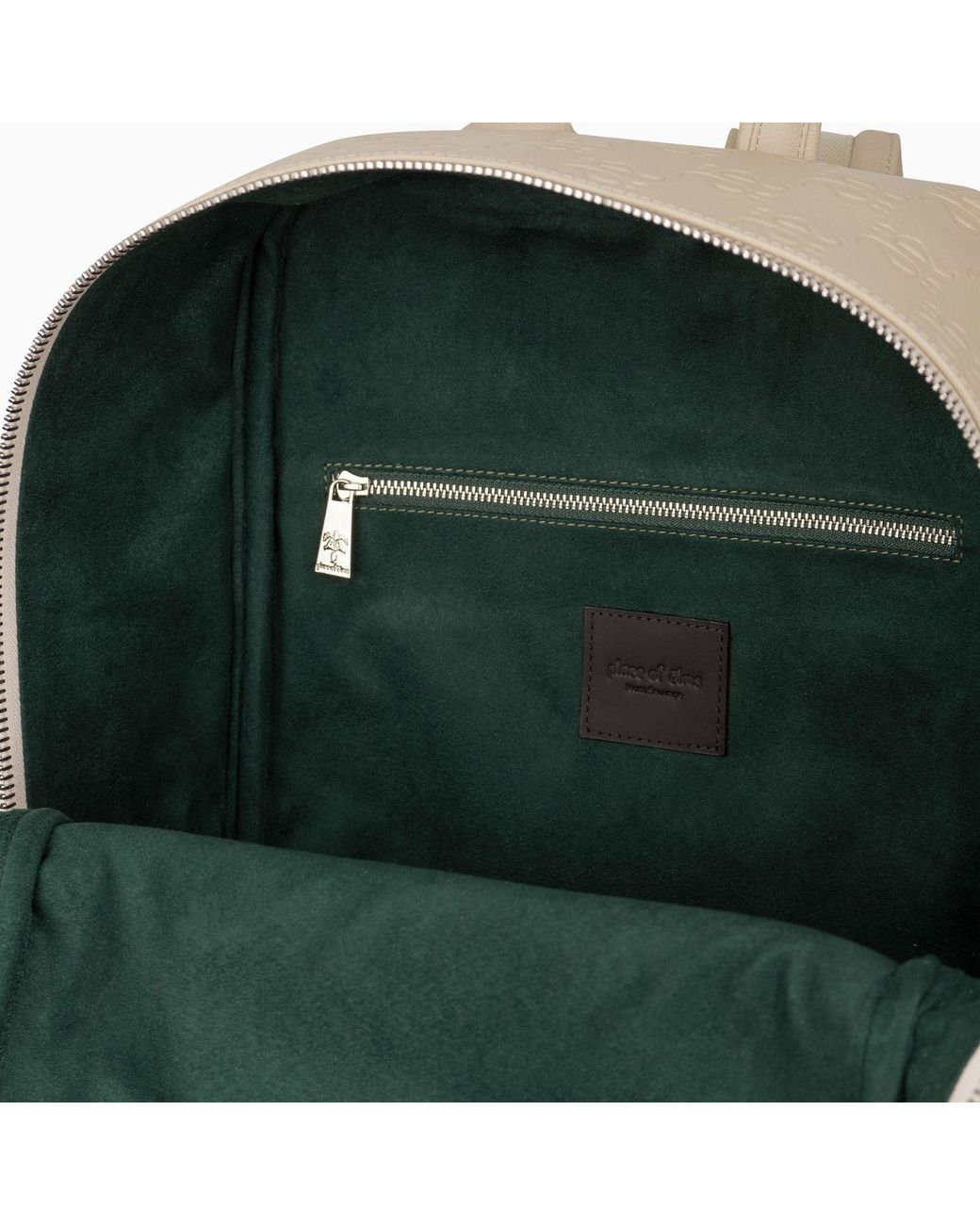PLACE OF ELMS Natural Crema Monolink Backpack for men