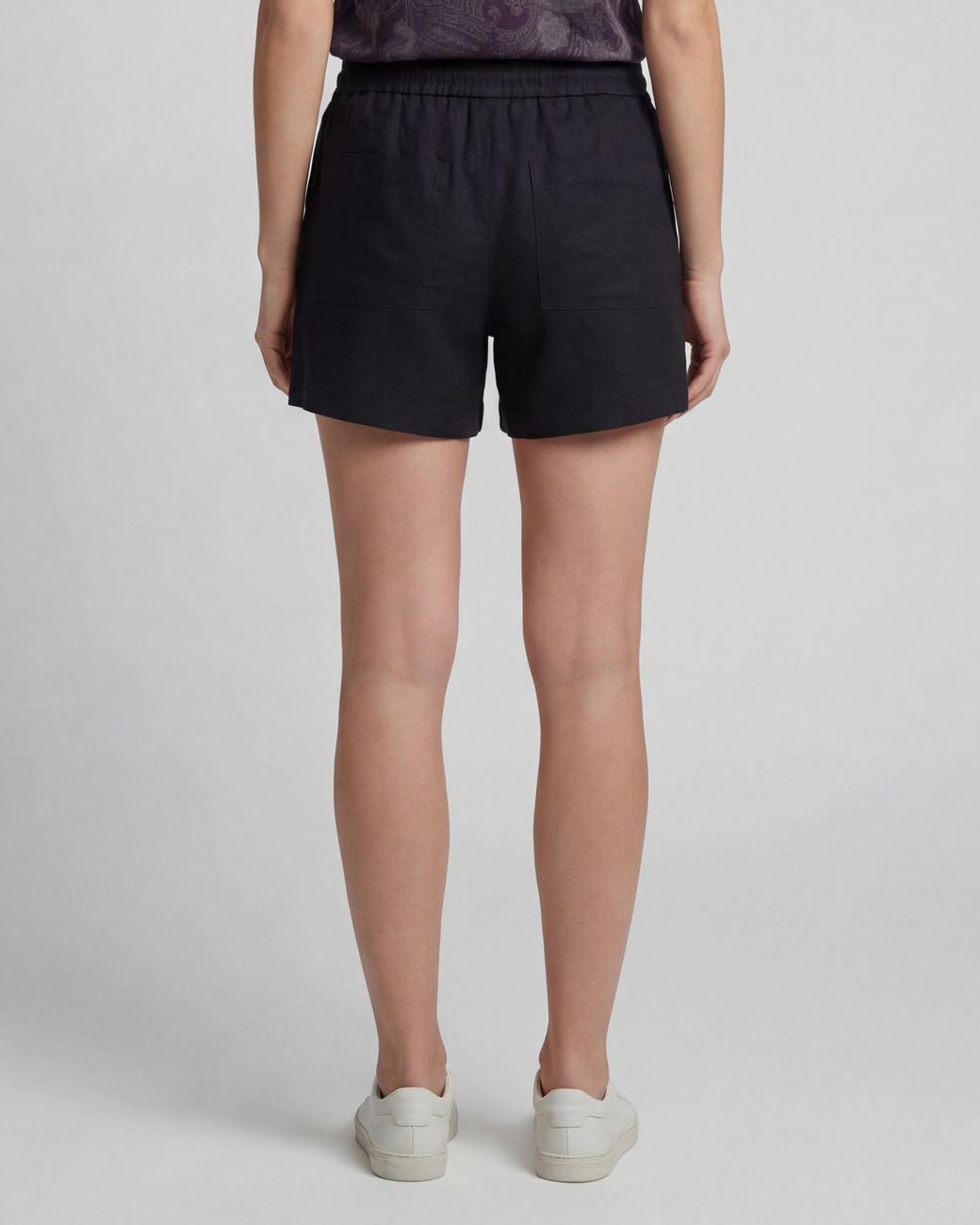 Lords of Harlech Black Leanne Drawstring Short