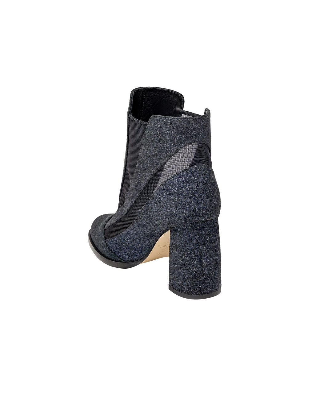 Moon D'elle Blue Raggio Ankle Boots