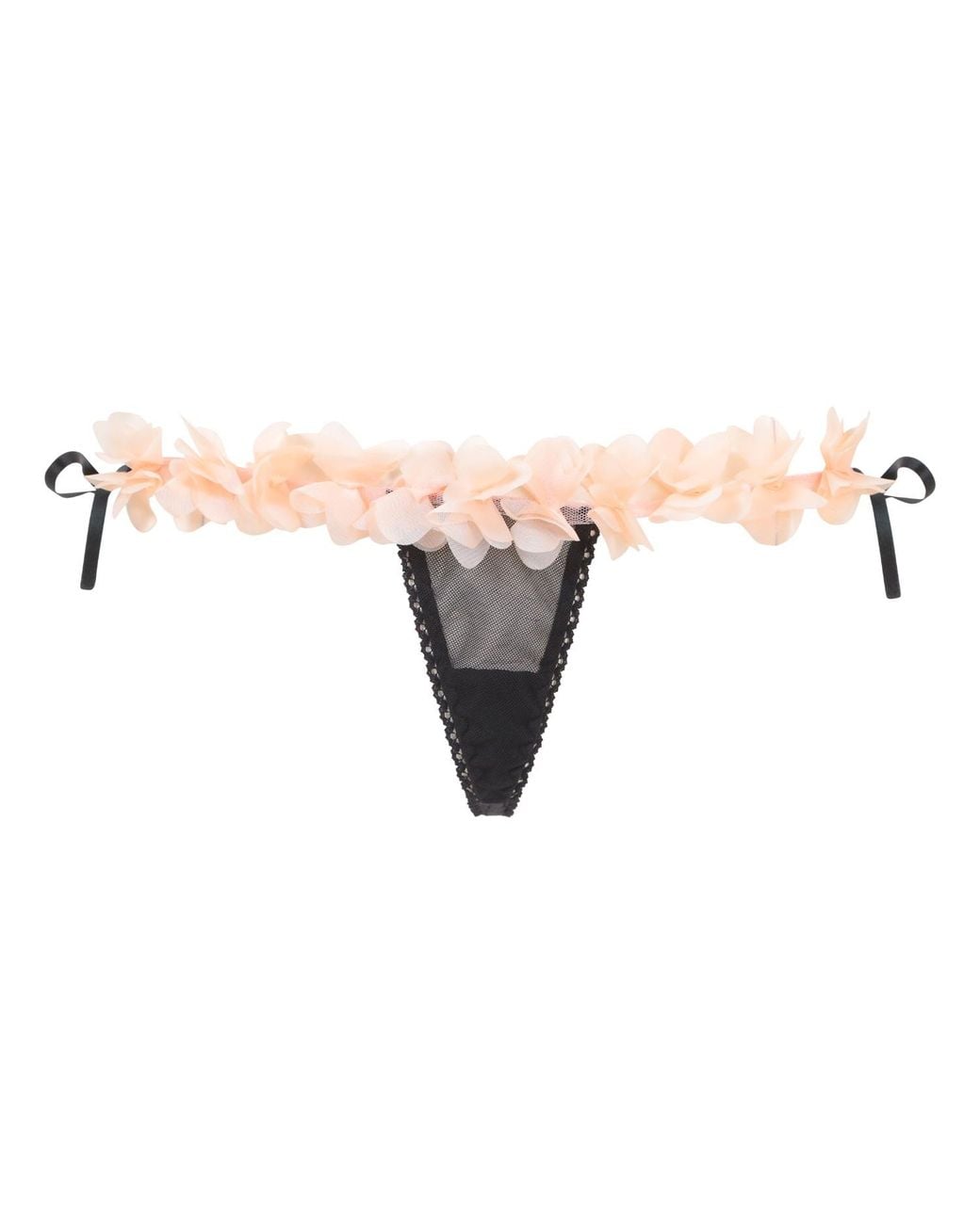 Belle -et-BonBon Natural Fifi Petal Thong