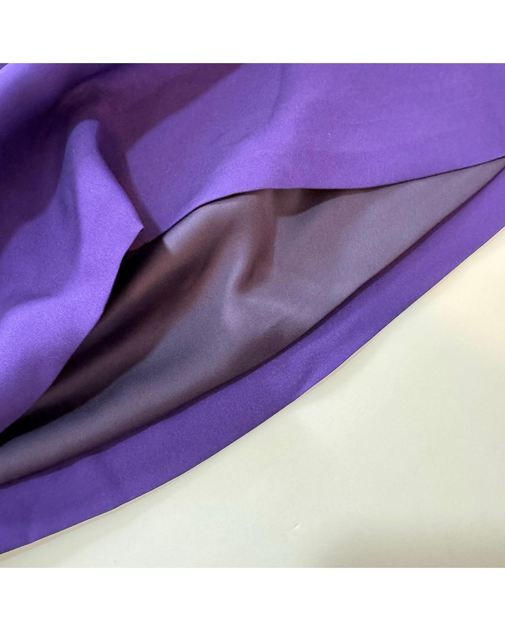 Arto. Purple Be Bright Ruffles Trims Tailored Shorts