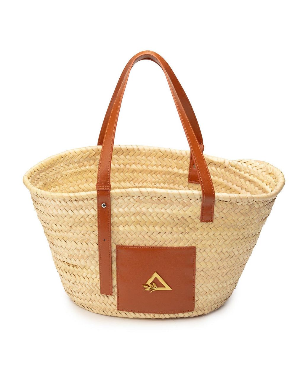 Hay Life Brown Neutrals Straw Bag