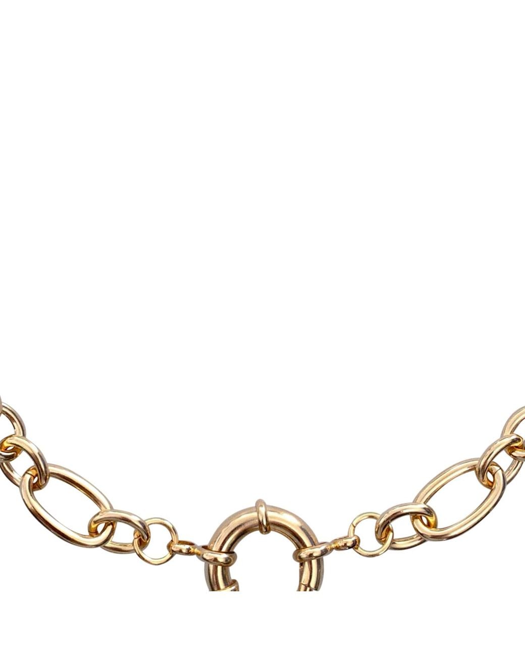 IN CAUDA VENENUM Brown Bala Necklace