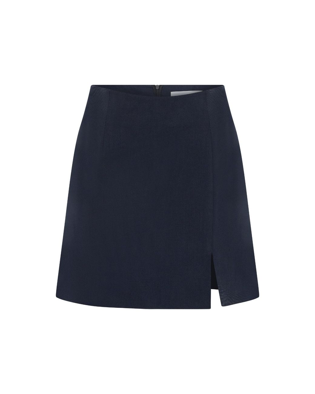 NAZLI CEREN Blue Vance A Line Mini Skirt