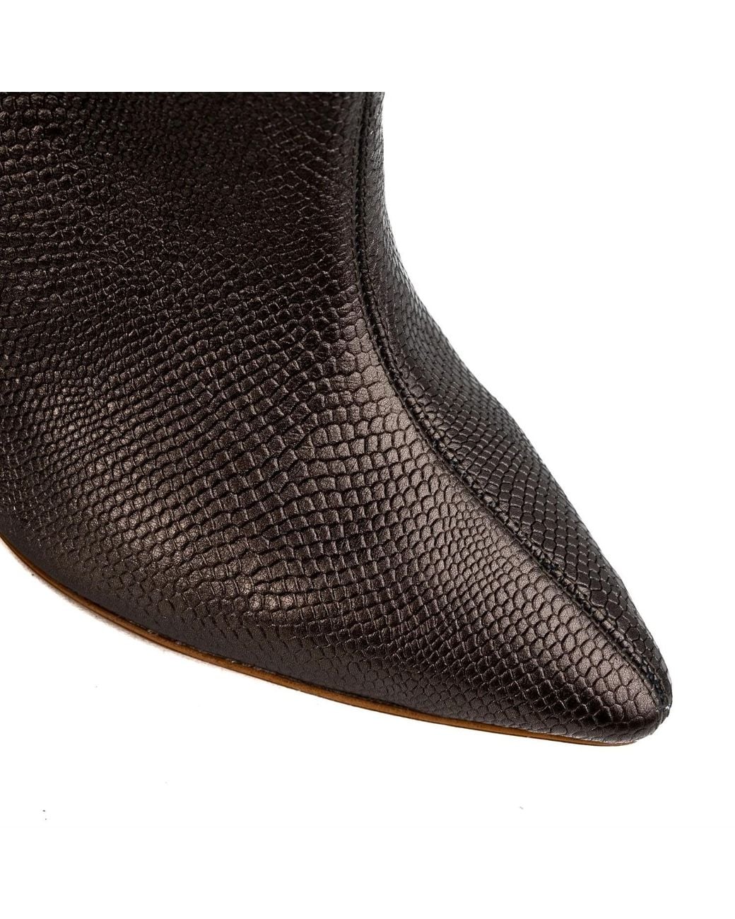 Ginissima Brown Dark Leather Eva Boots