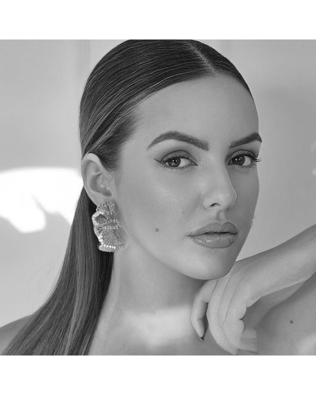 Lavish by Tricia Milaneze Metallic Neutrals All Vintage Rio Hoops Handmade Crochet Earrings