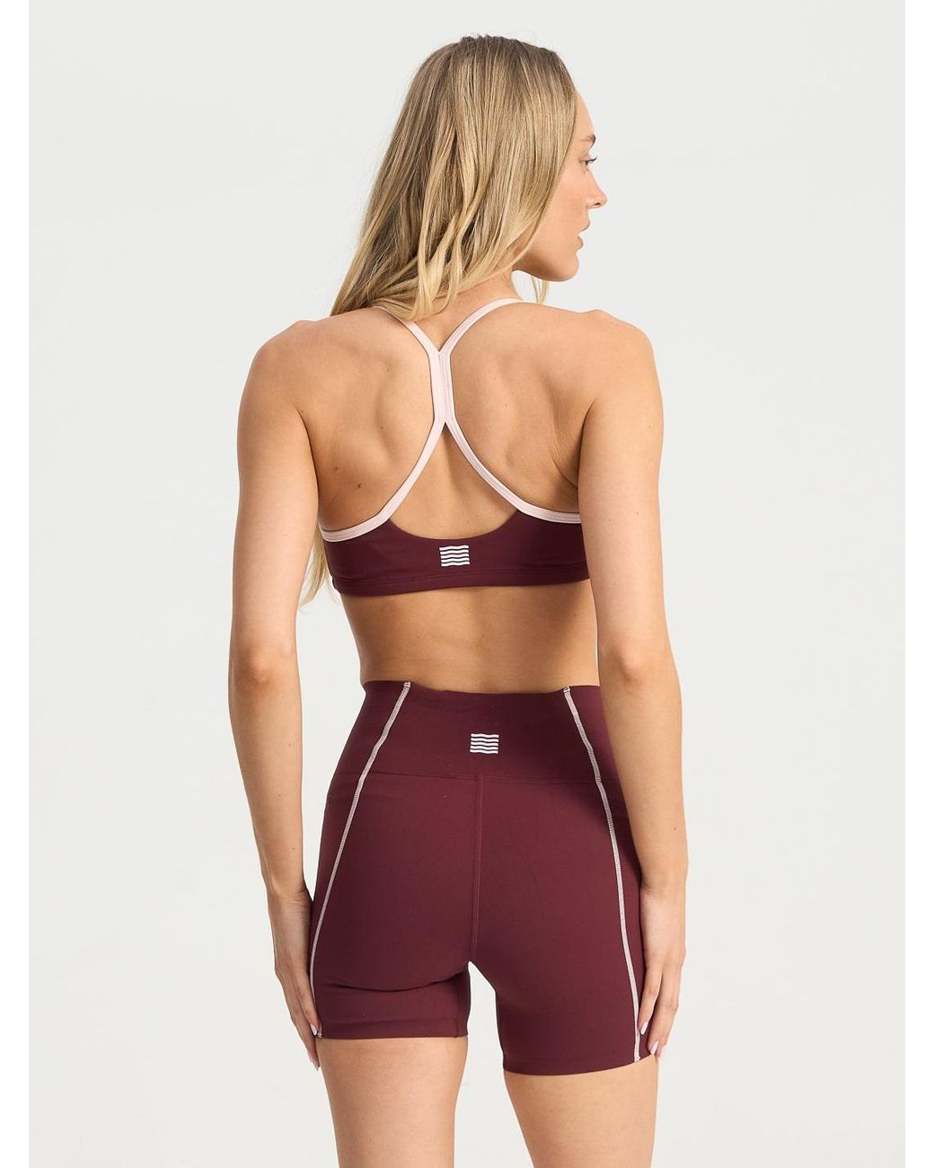 Bondi Active Red Strappy Scoop Bra