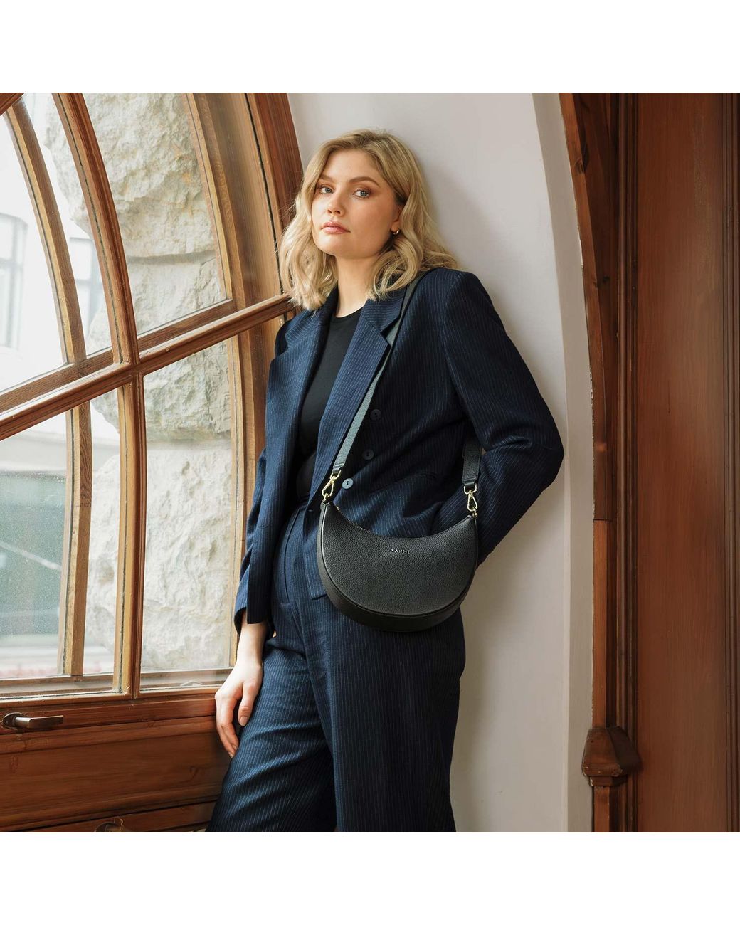 Aarni Black Luna Bag
