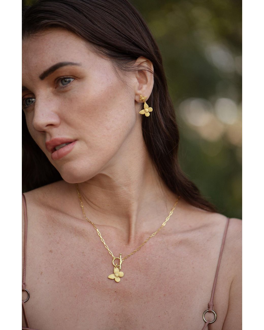 Marcia Moran Metallic Bella Necklace