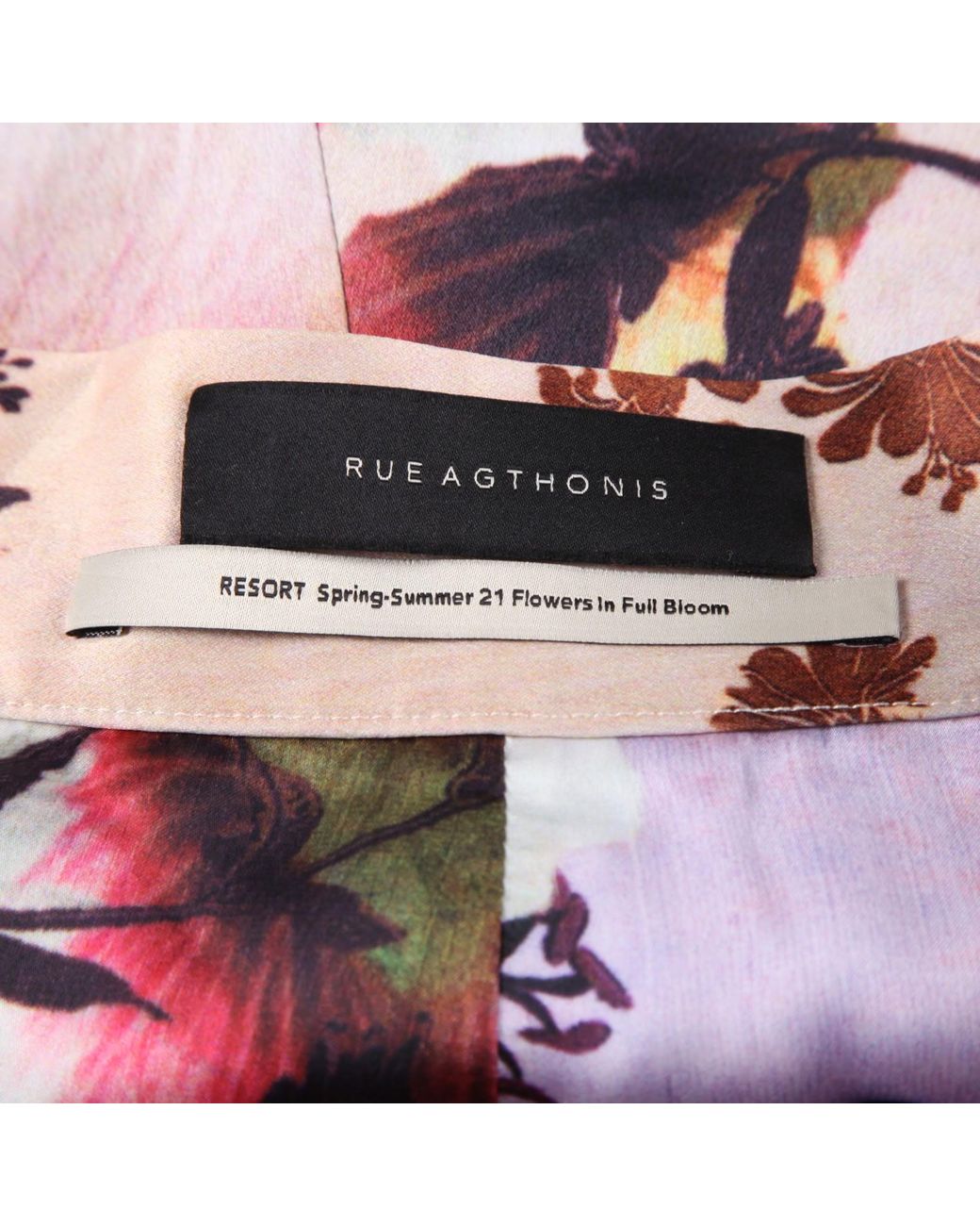 RUE AGTHONIS Multicolor Céréales Shorts