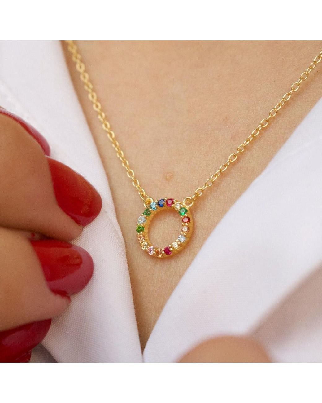 With Love Darling Metallic Partnership Necklace