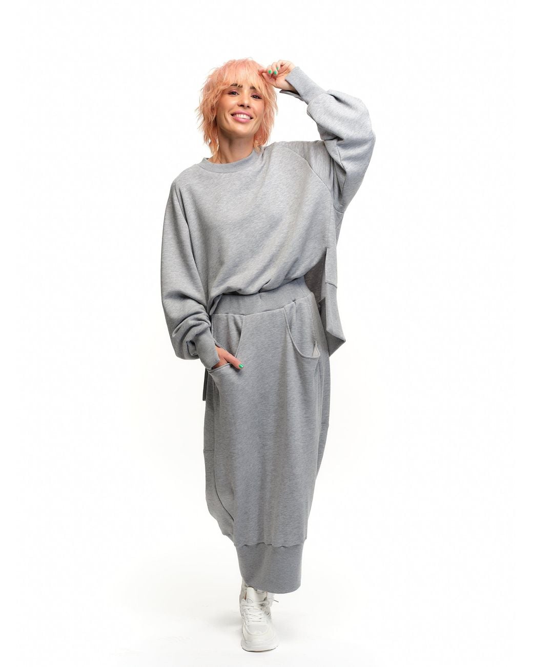 Clothes by Locker Room Gray Two-Piece Activewear Set
