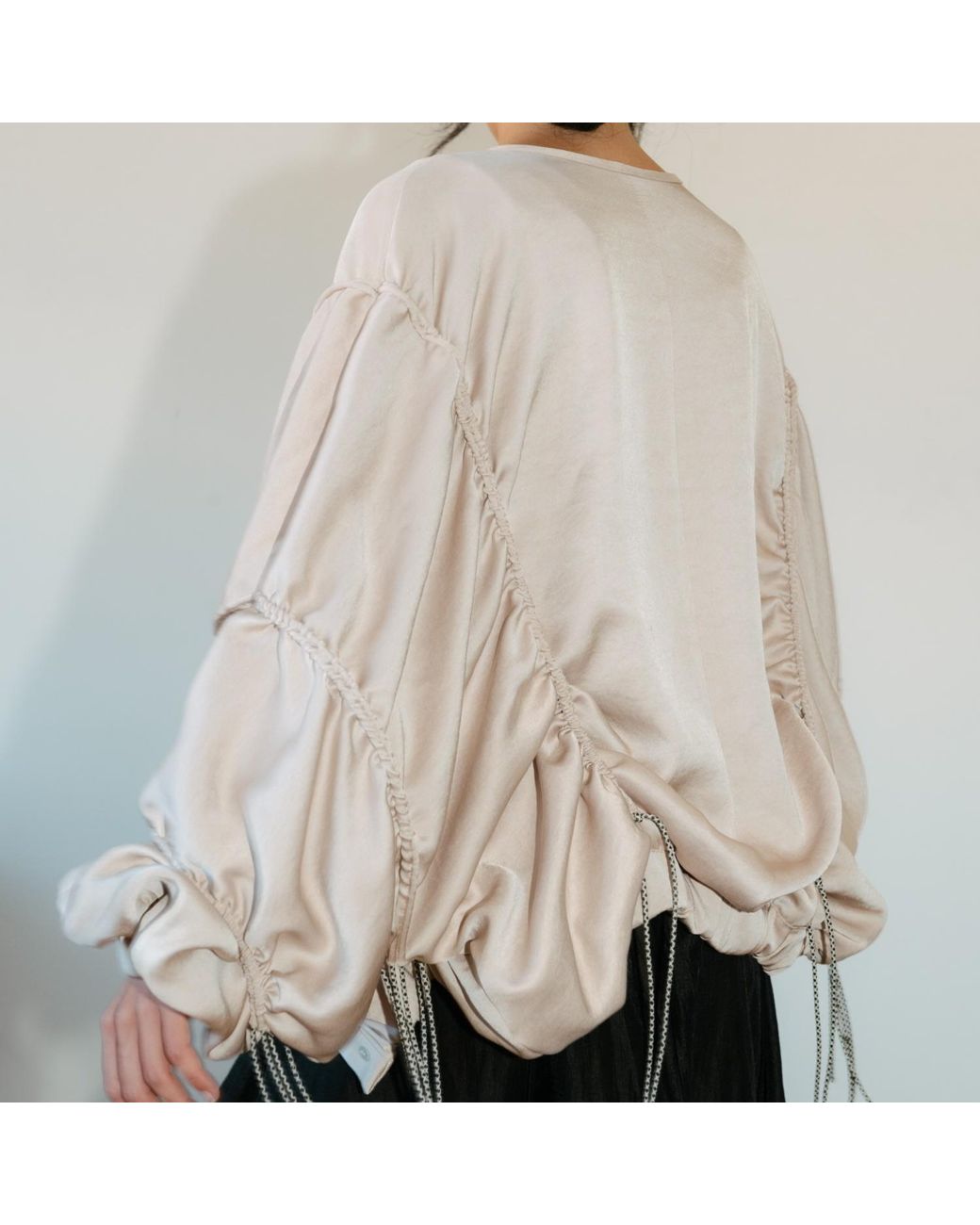 Raxada Natural Neutrals Atalaya Bomber Satin