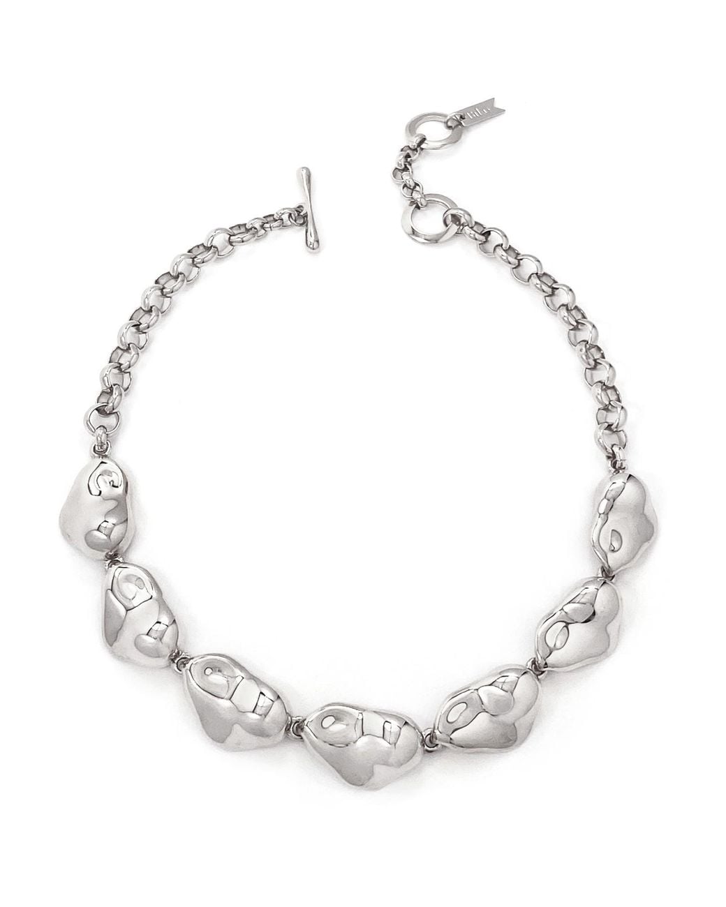 Biko Jewellery Metallic Molten Collar