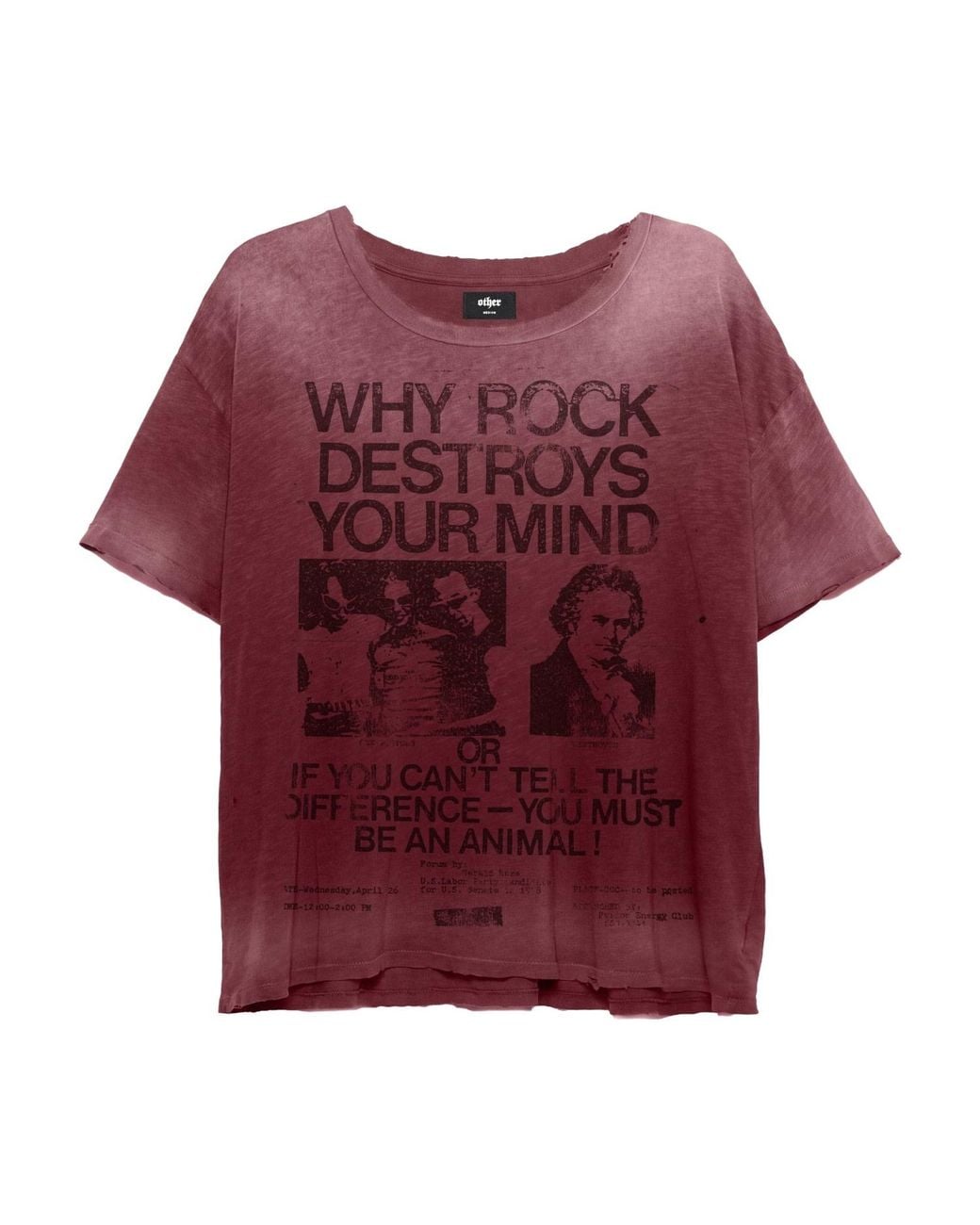 Other Uk Purple Rock Music Destroys Decay T Shirt