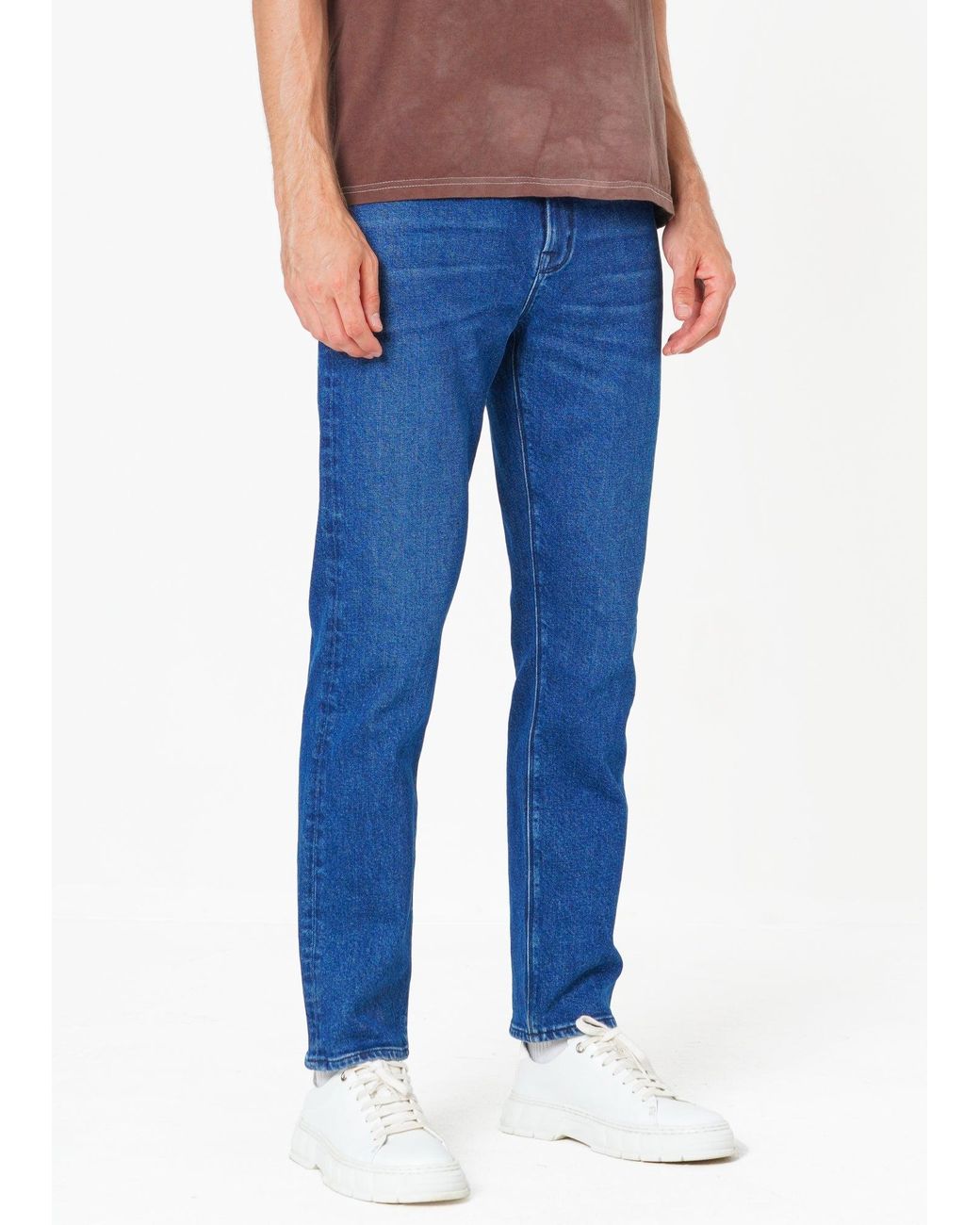 NOEND Blue Noend Slim Fit Jeans for men