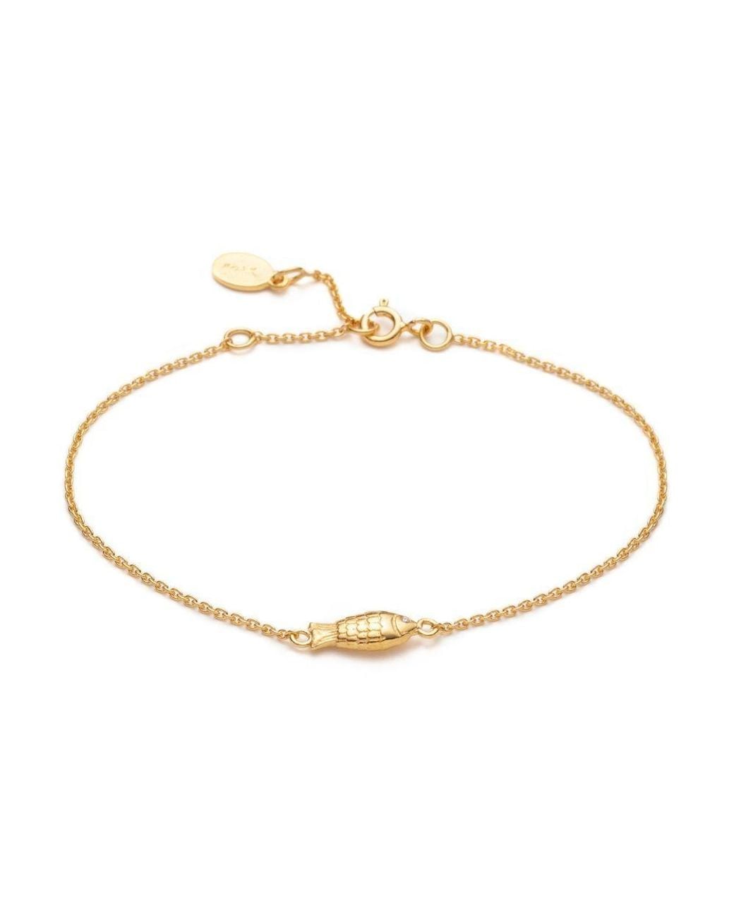 With Love Darling Metallic Fish Bracelet