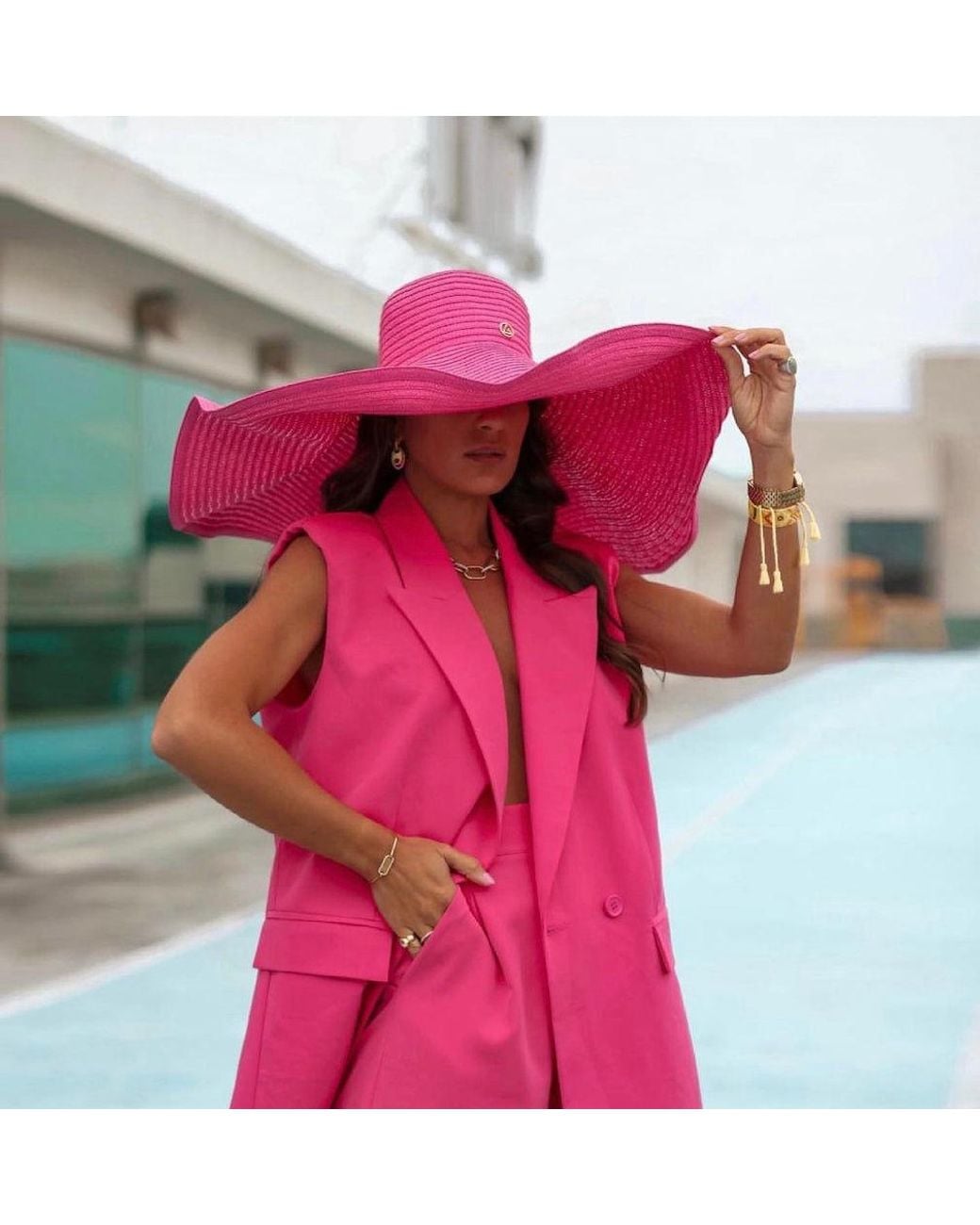 Le Trap Pink Maragogi Hat