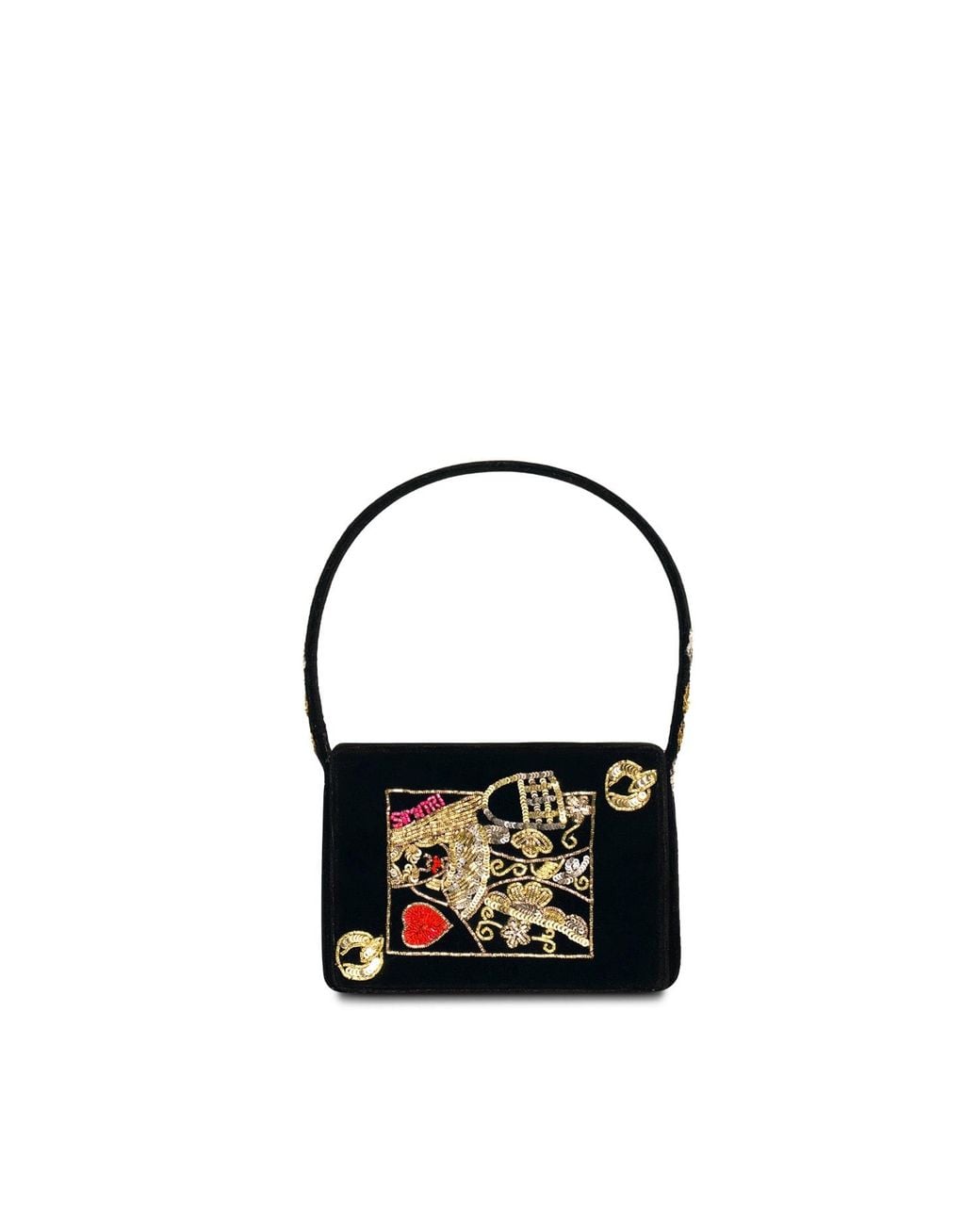 Simitri Black Poker Mini Bag