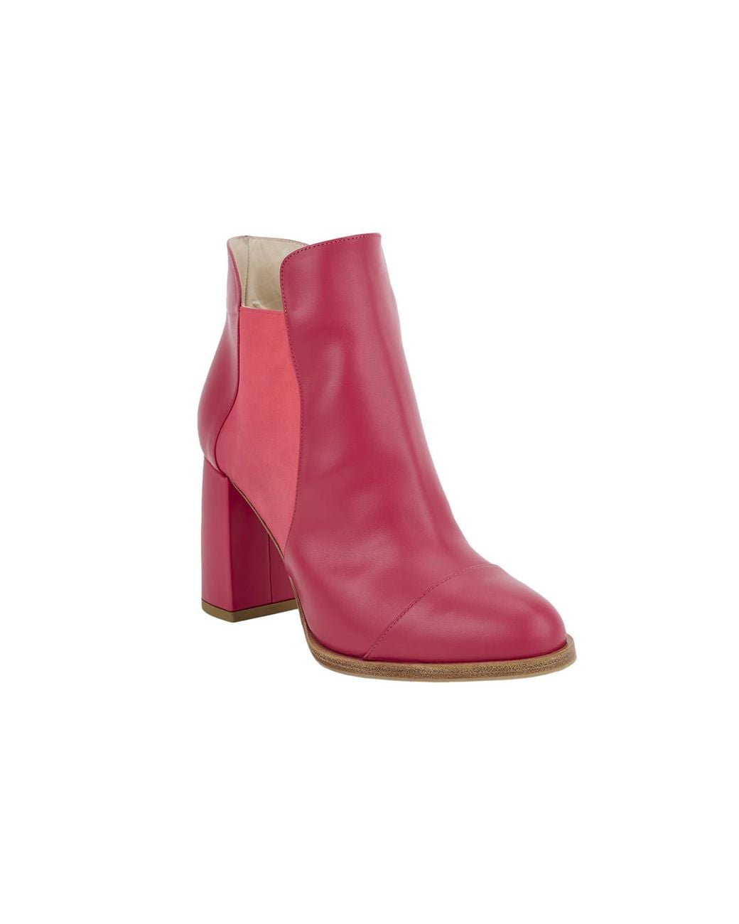Moon D'elle Pink Aurora Ankle Boots
