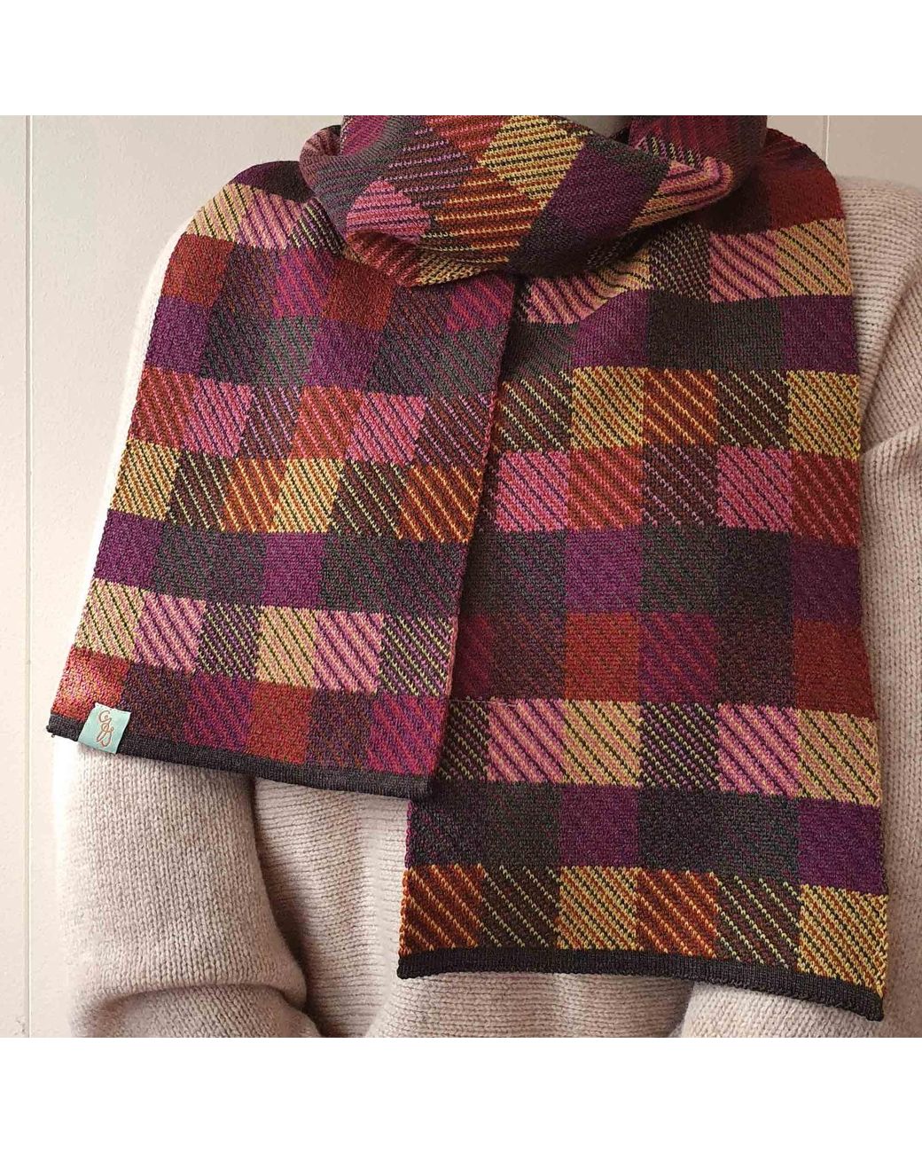 Otto & Spike Purple Scarves