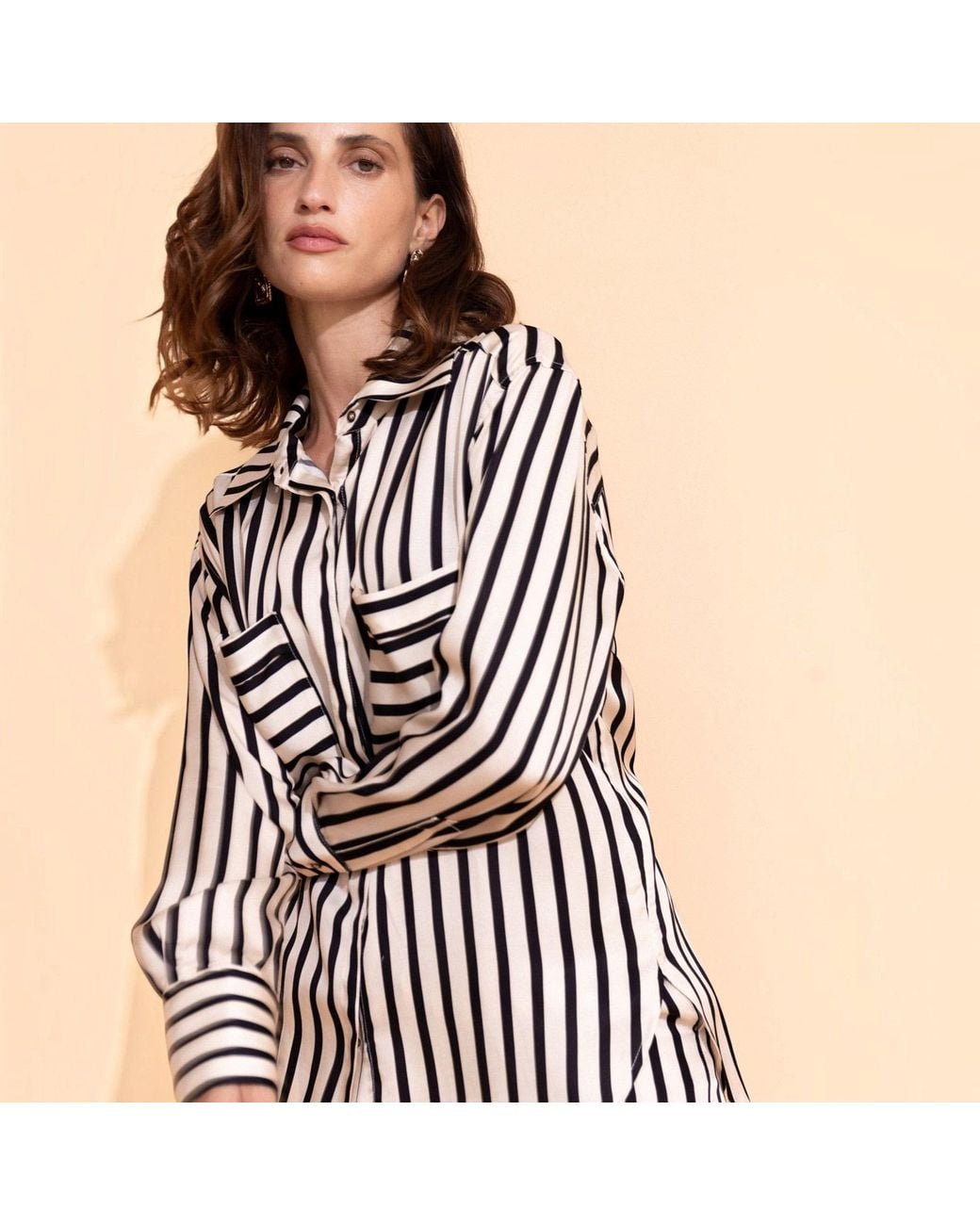 Casa Lélé Black The Sasha Button Down