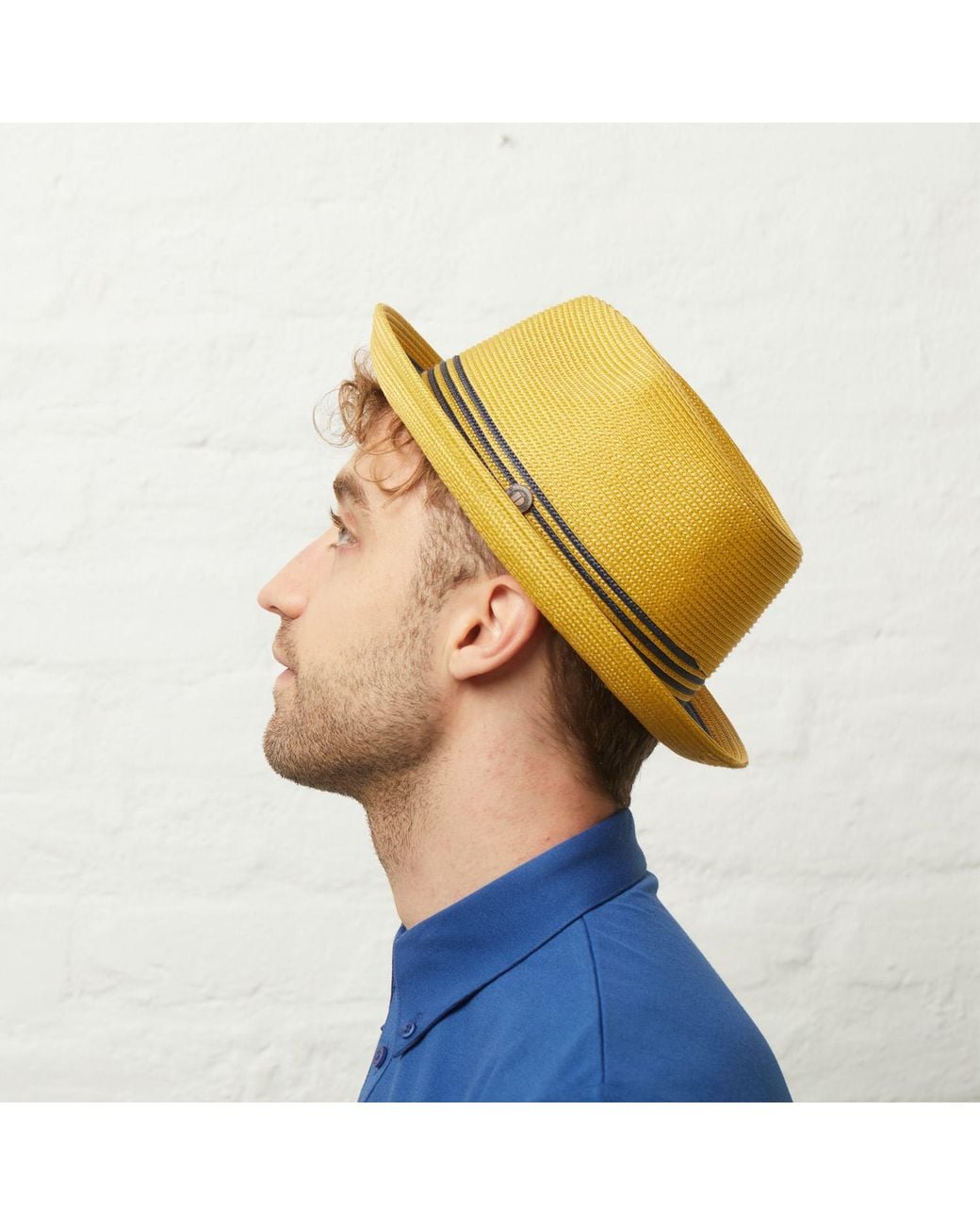 Dasmarca Hats Yellow Dasmarca Jordan Sunflower Two Tone Summer Crushable Hat Packable Hat For for men