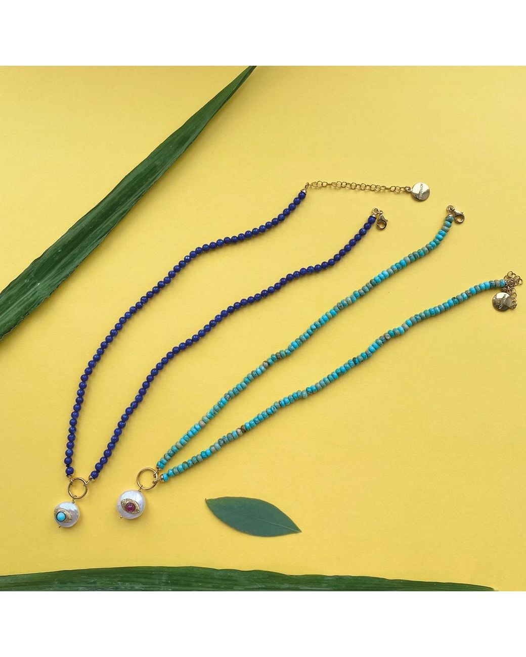 Vintouch Italy Blue Evil Eye Necklace