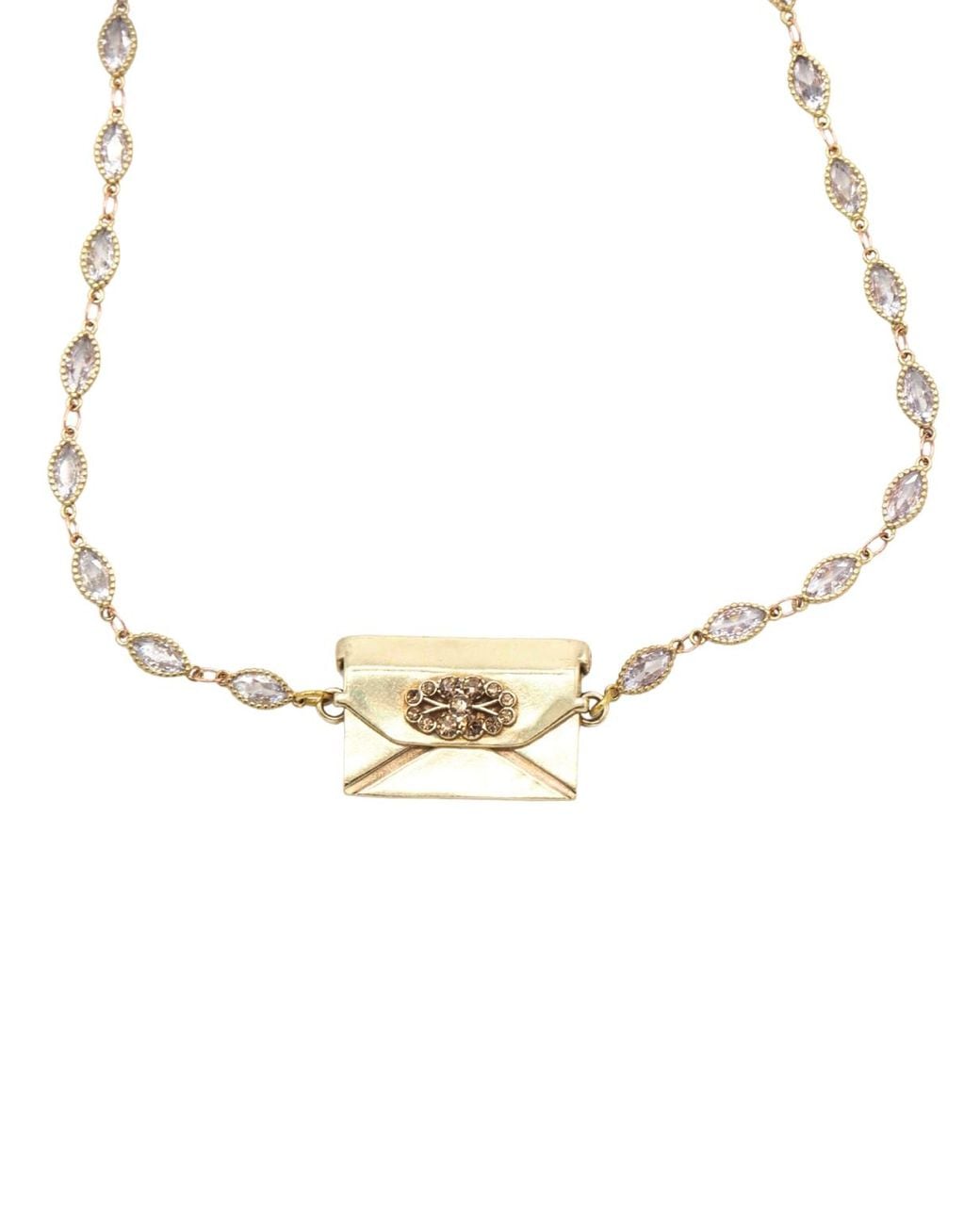 Sita Nevado White Bolsito Necklace