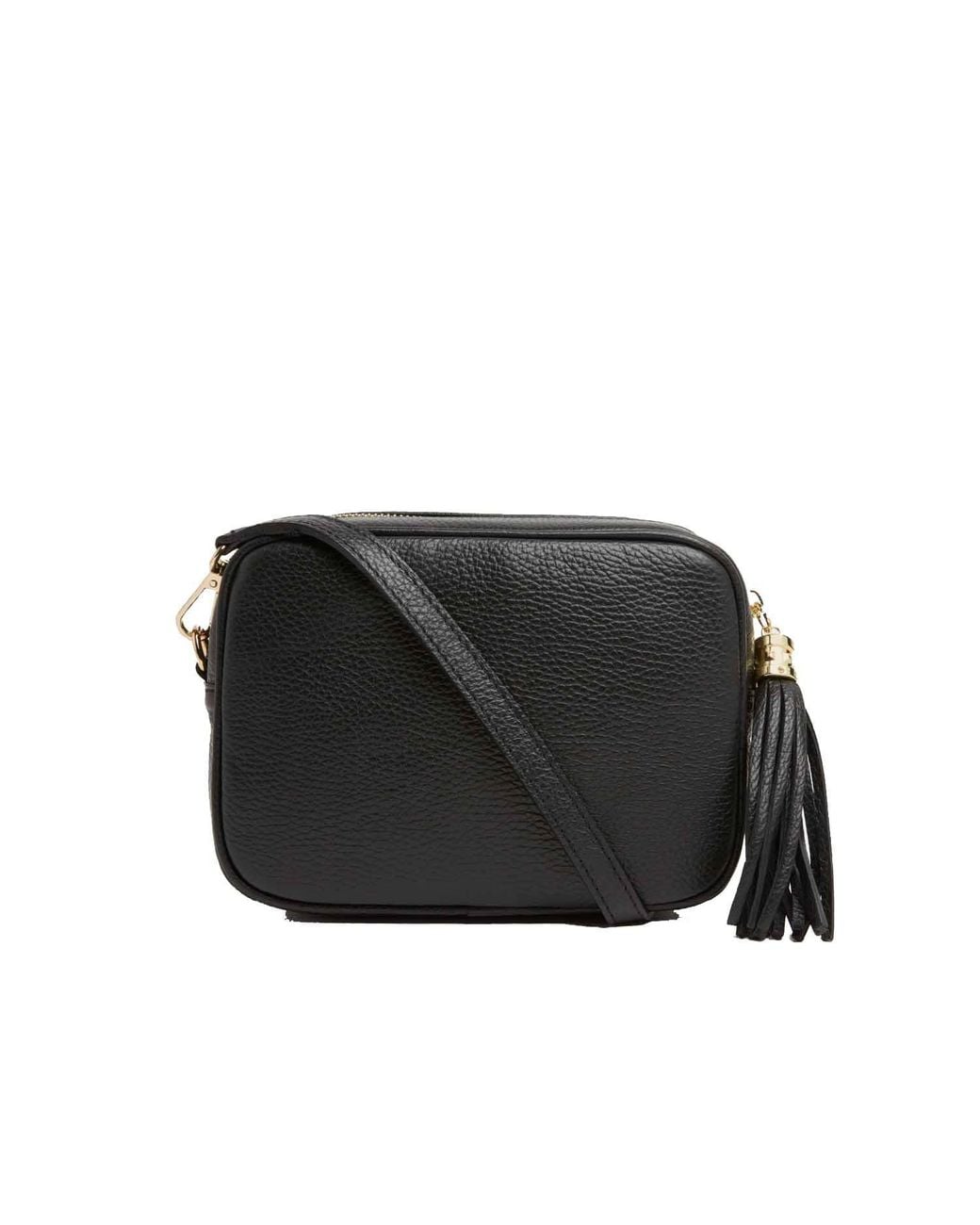 Betsy & Floss Black Verona Crossbody Tassel Bag