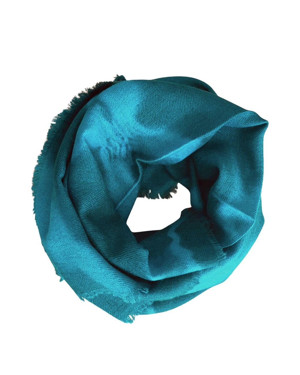 Heritagemoda Blue Gi Certified Luxury Dark Tie-Dye Cashmere Scarf – Soft Lightweight Wrap