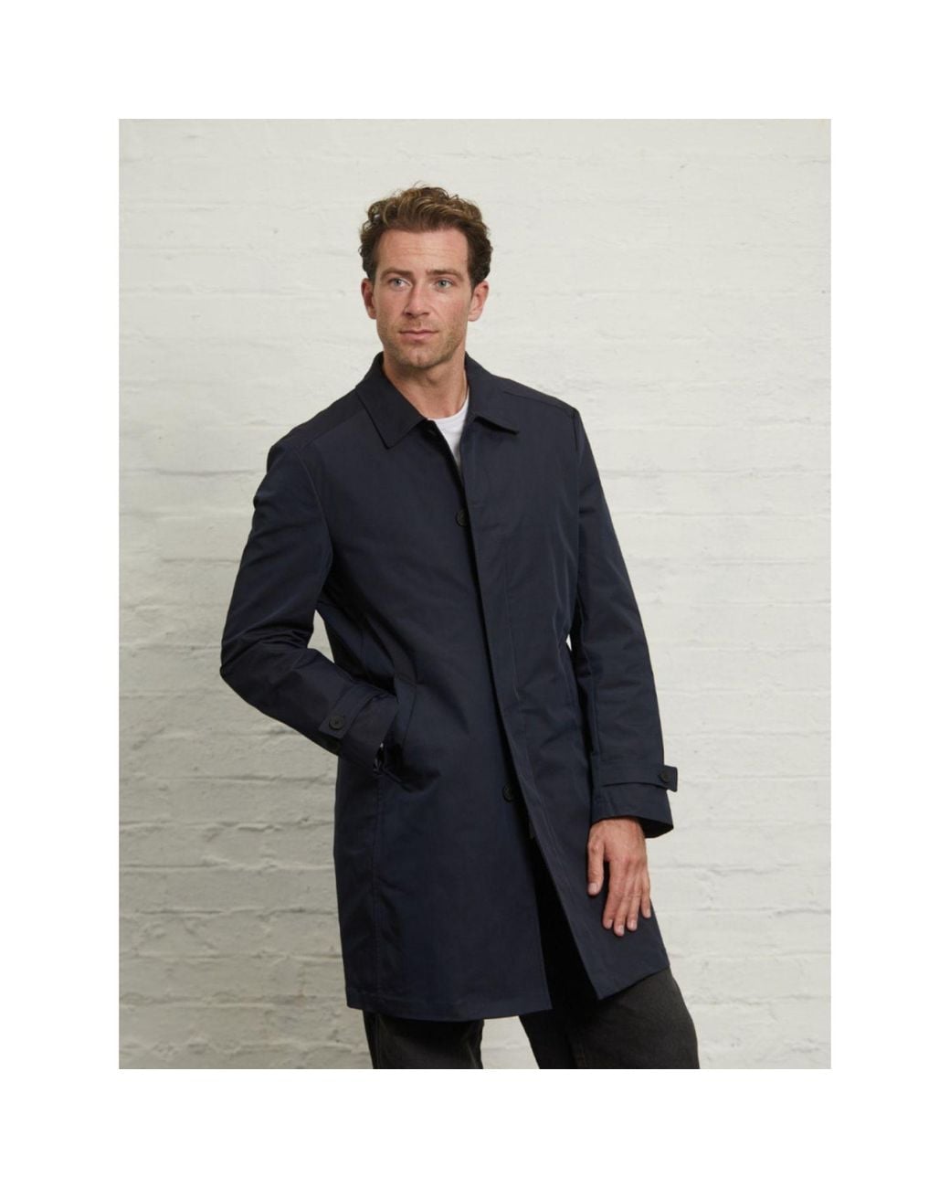 Guards London Blue Spitalfield City Raincoat for men