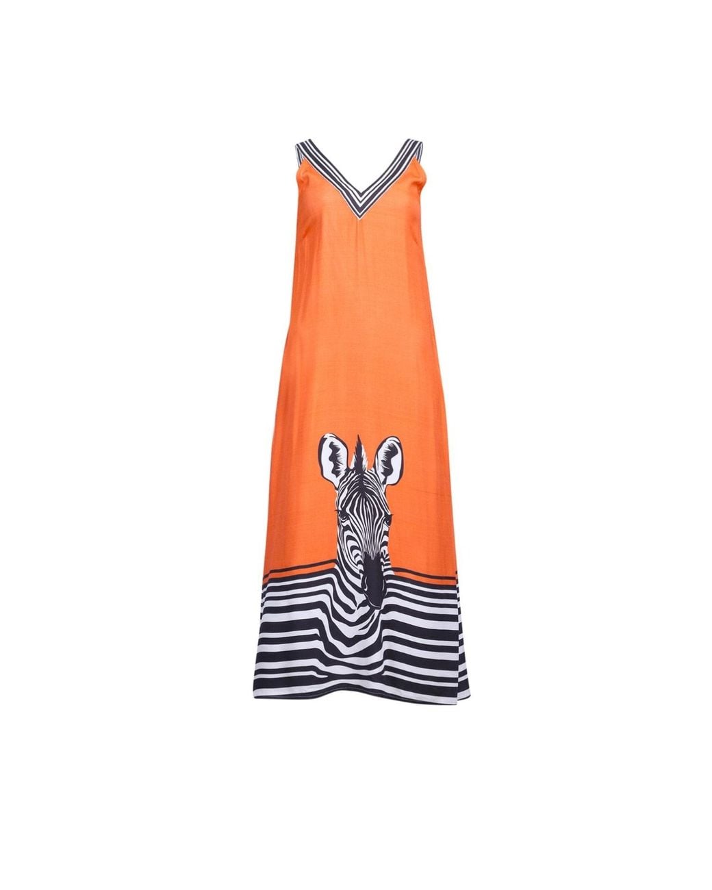 IslaPayal Orange Cabo Midi
