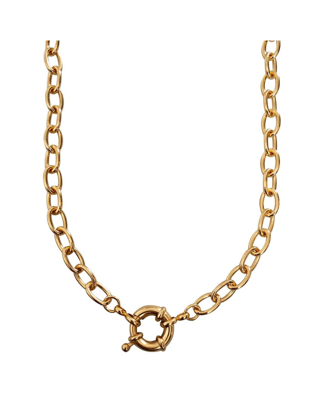 IN CAUDA VENENUM Metallic Circé Necklace
