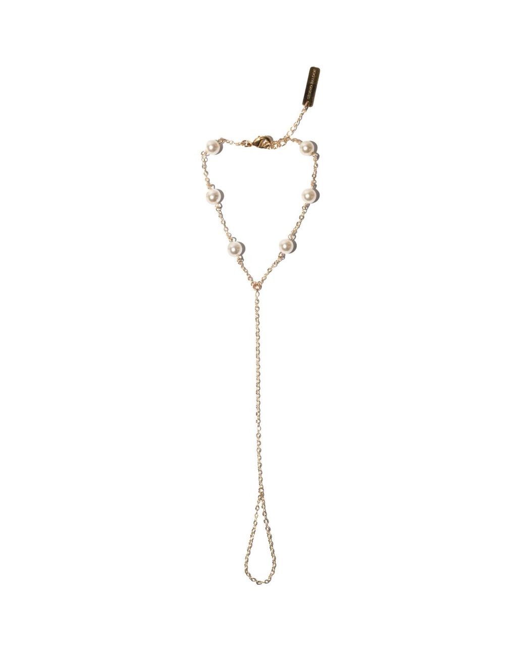 Studio Baloge Metallic Lyra Hand Chain